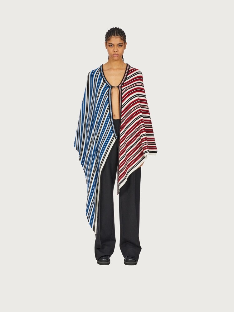 DUAL TONE PONCHO - 2