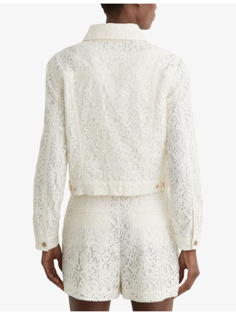 Lori Flap-Pocket Lace Jacket 4