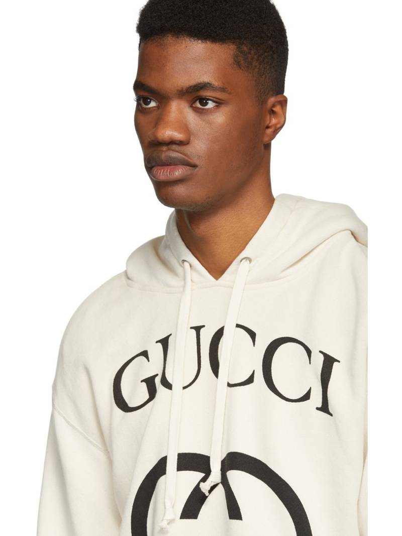 GUCCI Off-White Interlocking G Hoodie outlook