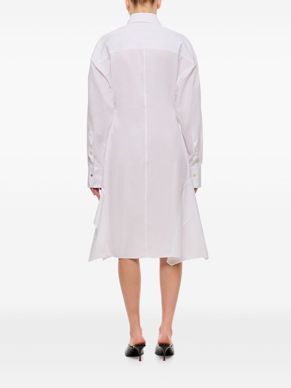flared shirt dress - 3