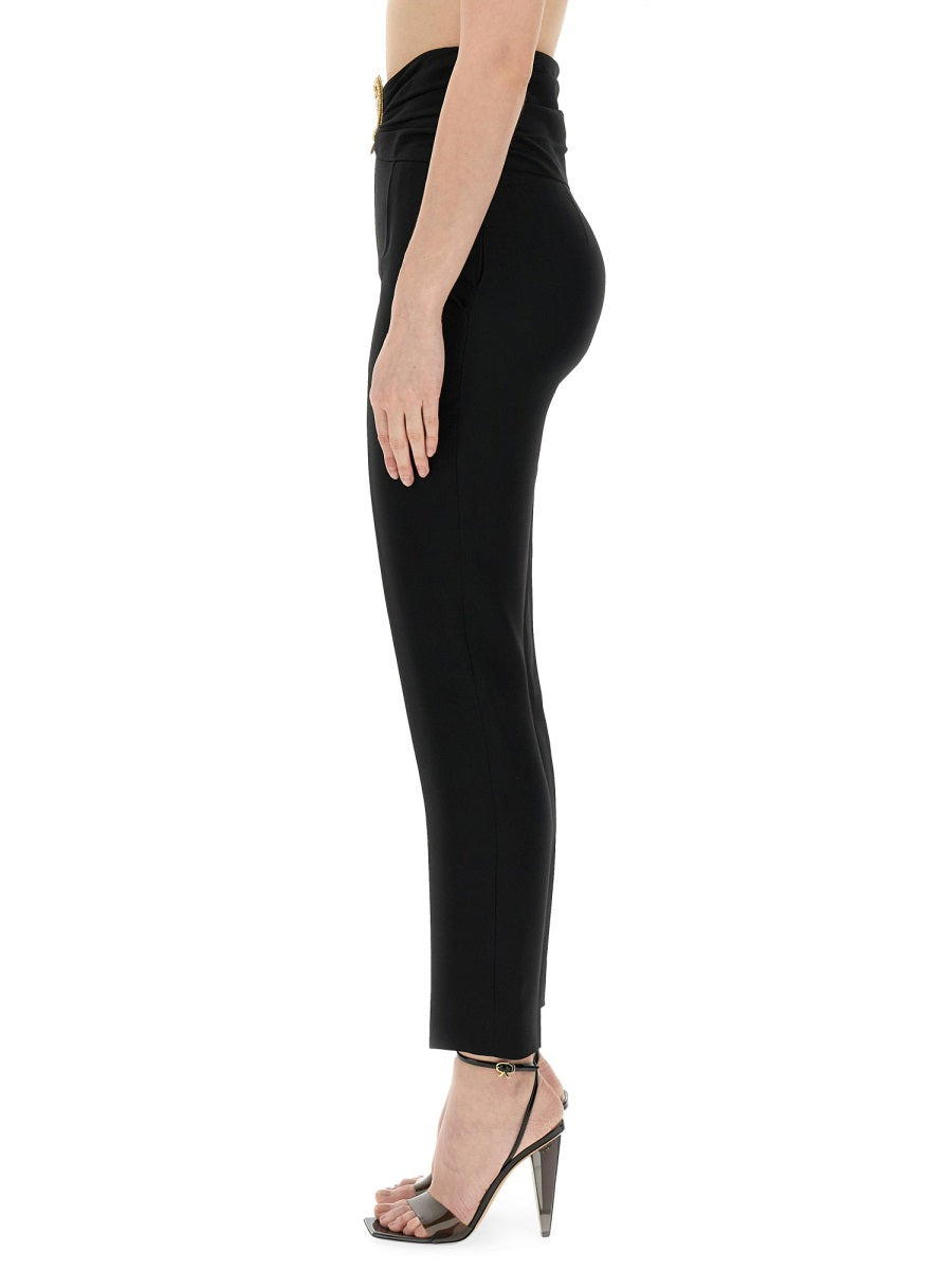 Moschino Women Pants With Heart Application - 4