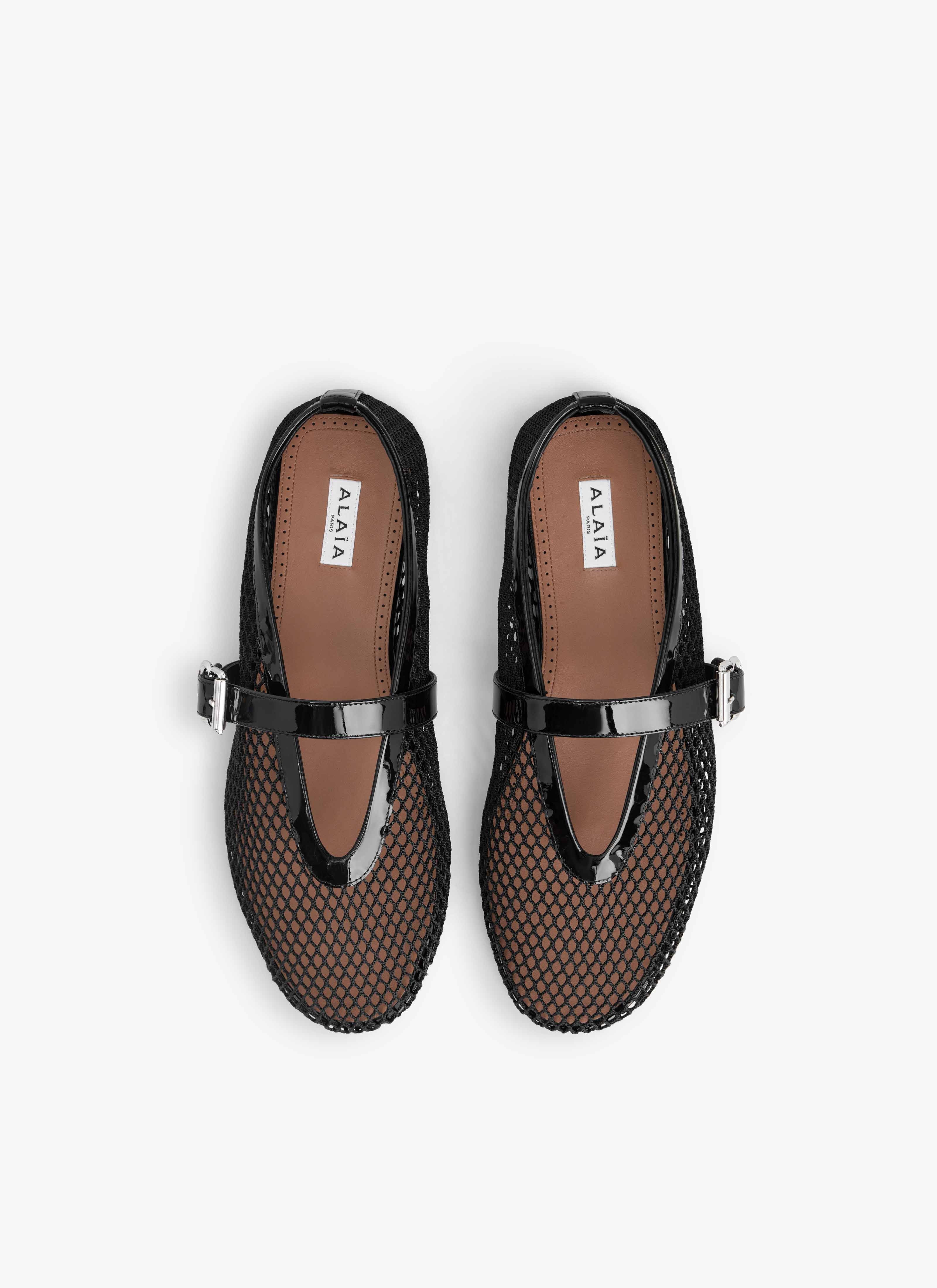 BALLET FLATS IN FISHNET 42-45 - 3