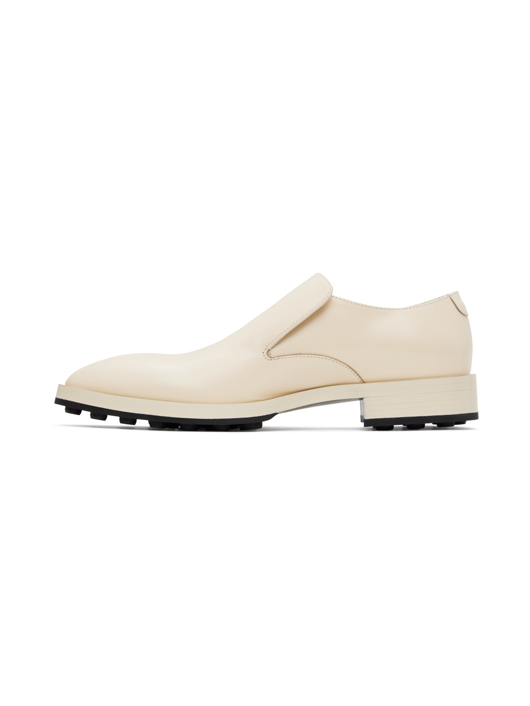 Off-White Pointed Loafers - 3