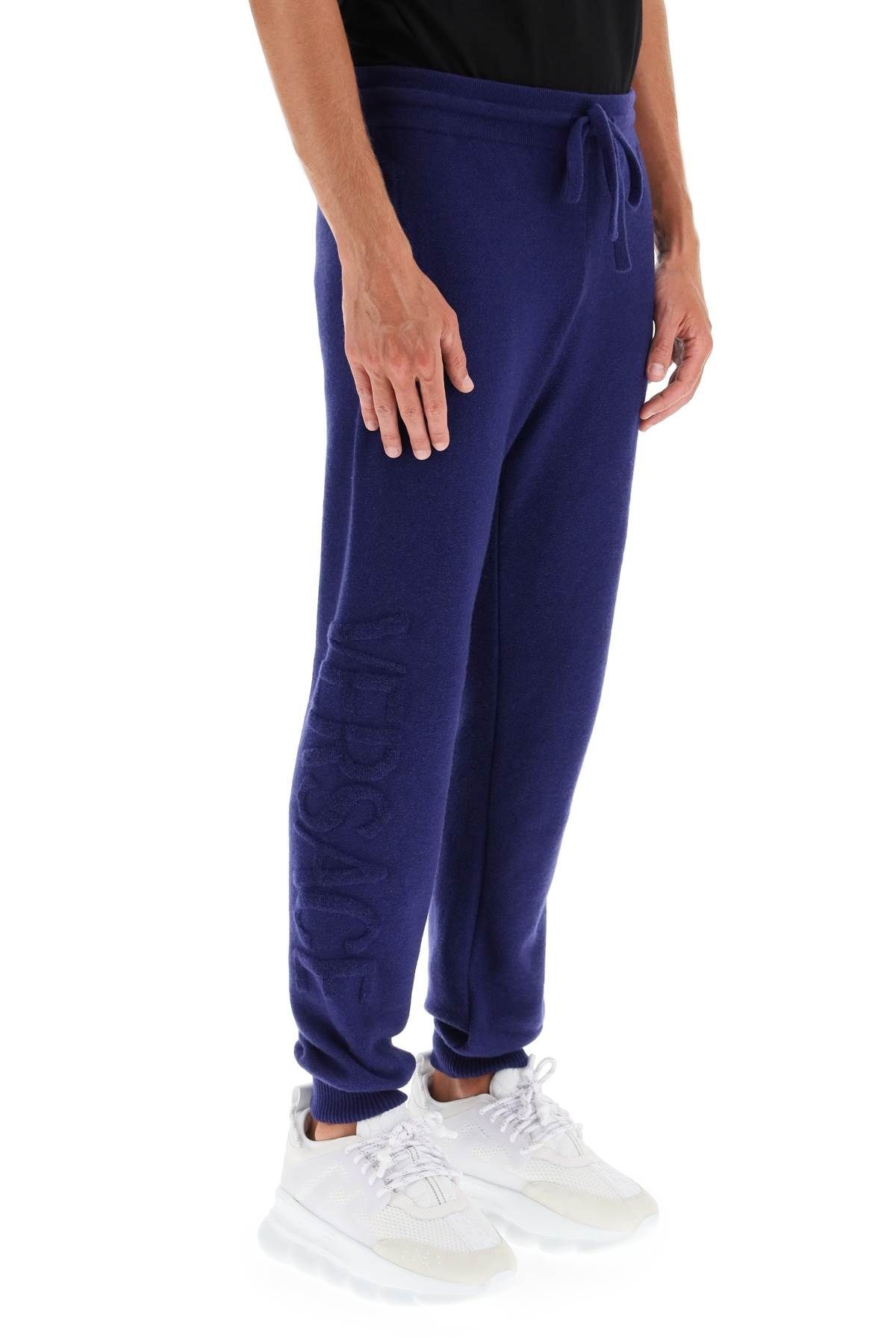 JOGGER PANTS WITH EMBOSSED LOGO - 3