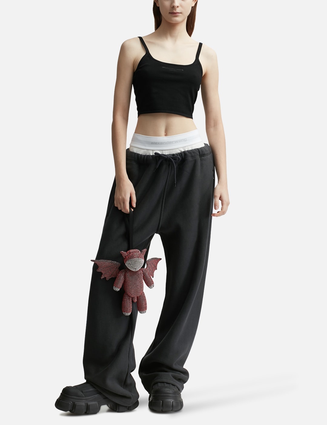 WIDE LEG SWEATPANTS - 4