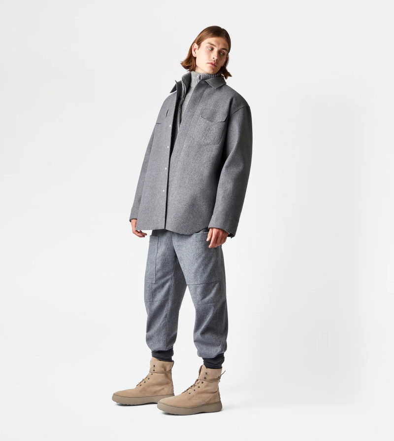 TOD'S OVER SHIRT - GREY 4