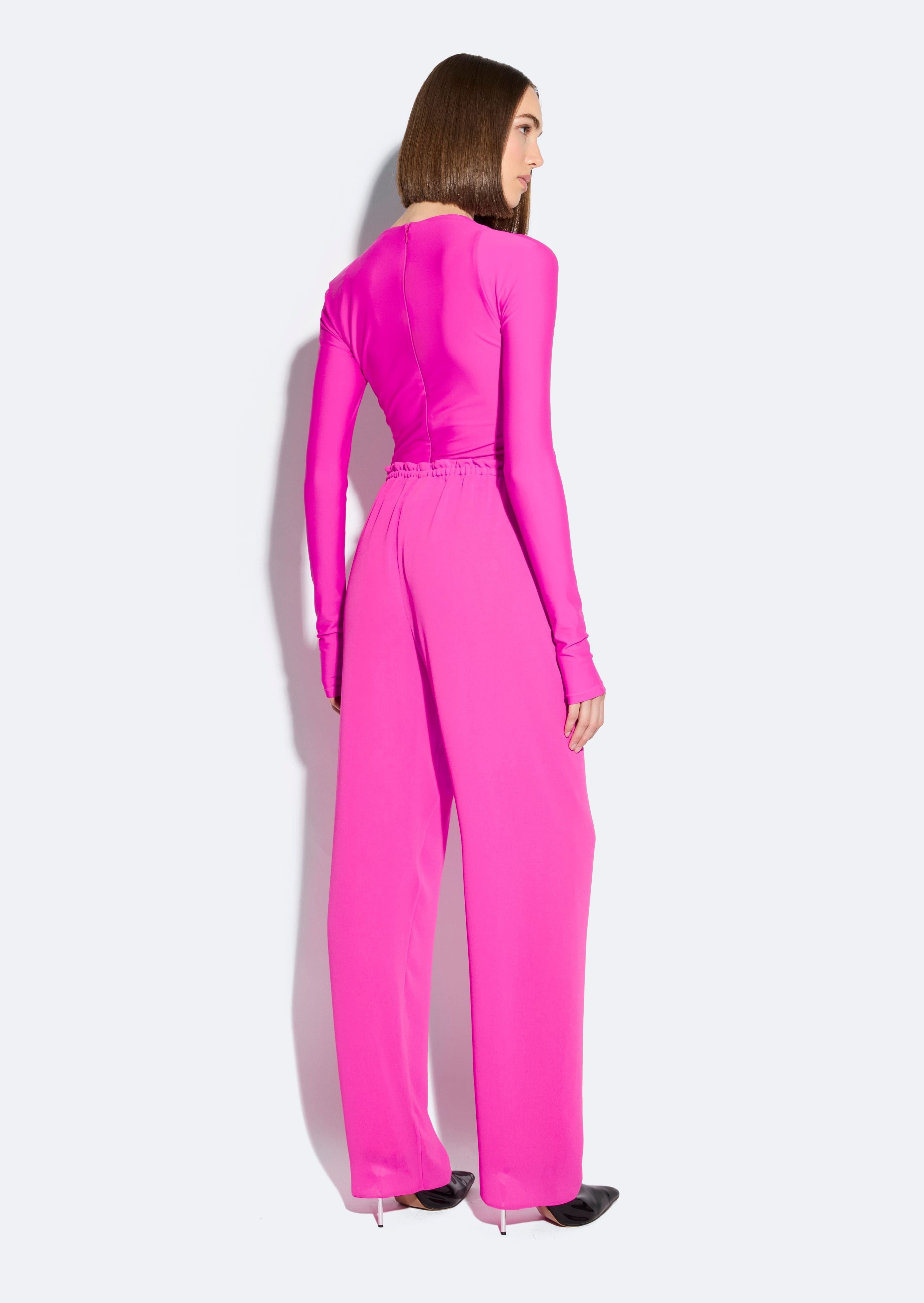 Georgette Drawstring Pant - 3