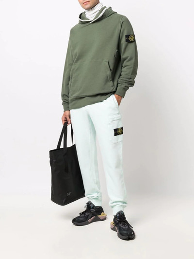 Stone Island logo-patch trackpants outlook