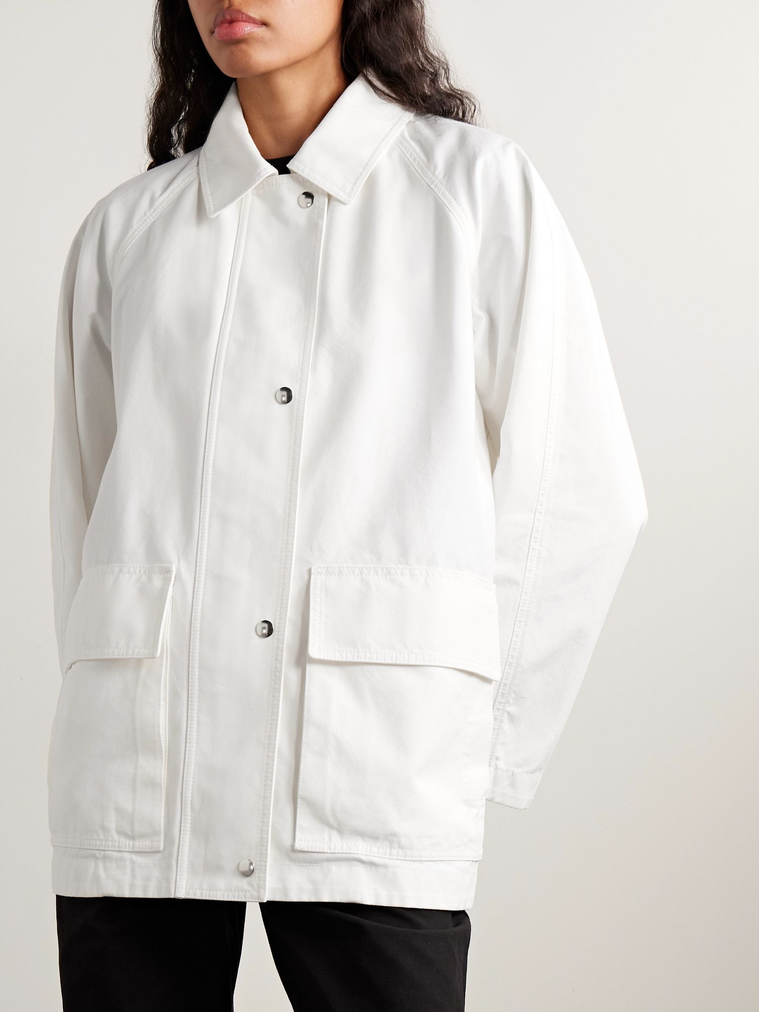 Elodianna cotton-canvas jacket White - 3