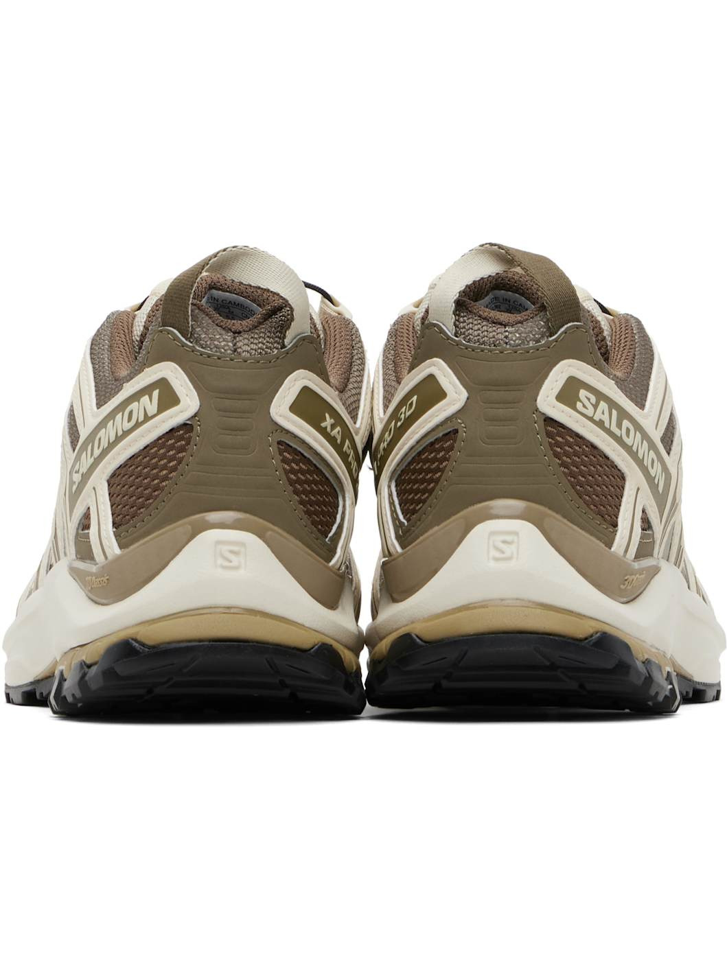 Beige & Khaki XA Pro 3D Sneakers - 2