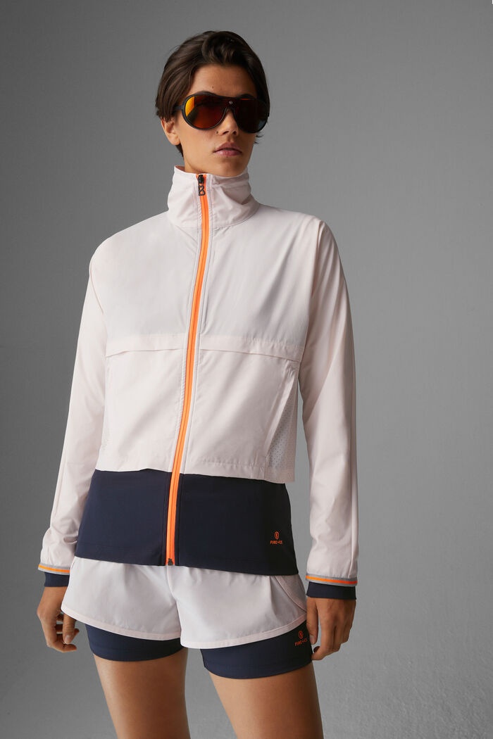 Jillian Mid layer in Rosé/Navy blue - 2