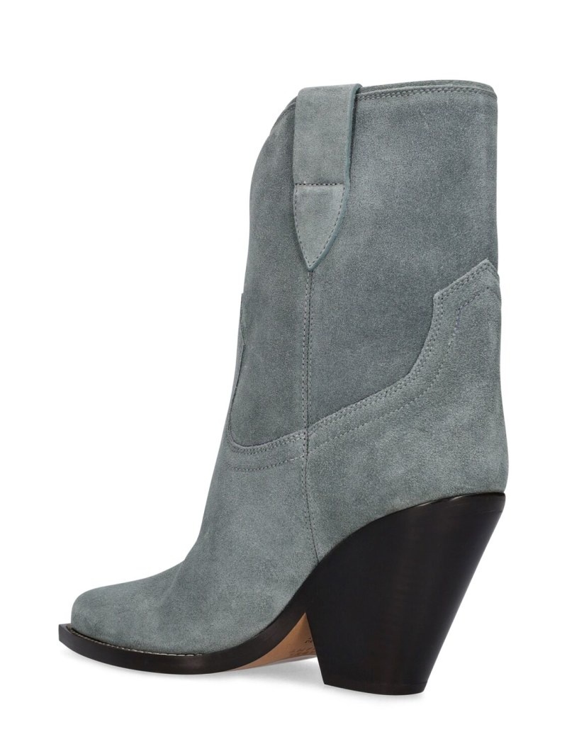 90mm Leyane suede ankle boots - 4