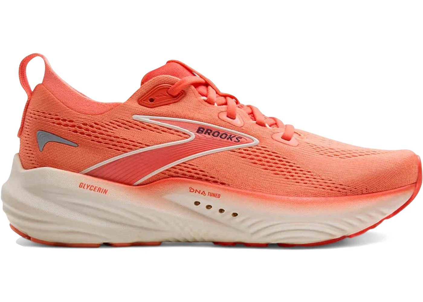 Brooks Glycerin 22 Desert Flower Hot Coral Milk (Women's) - 1