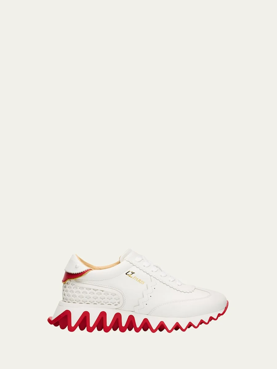 Loubishark Donna Red Sole Runner Sneakers - 1