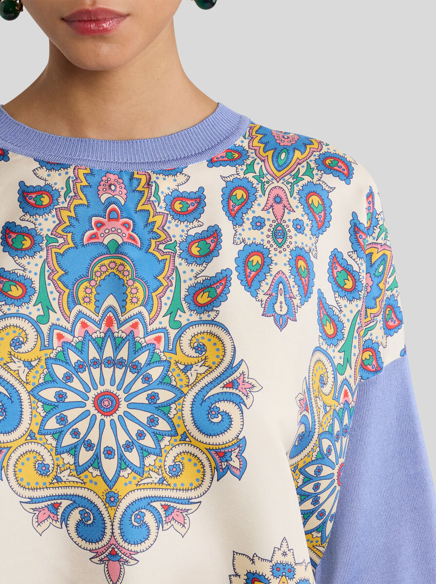 KNIT T-SHIRT WITH PRINT - 3