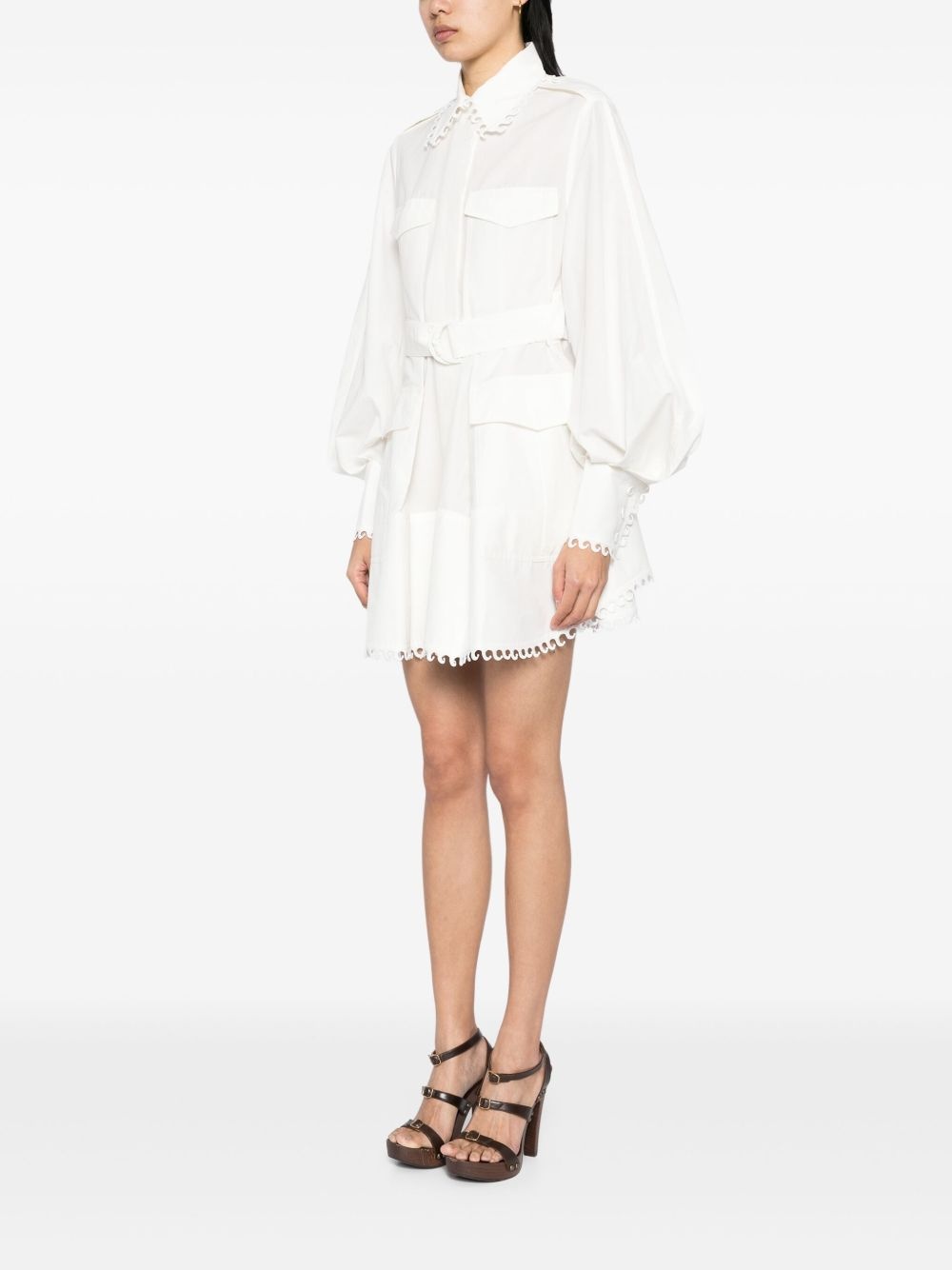 mini Illuminate utility dress - 3