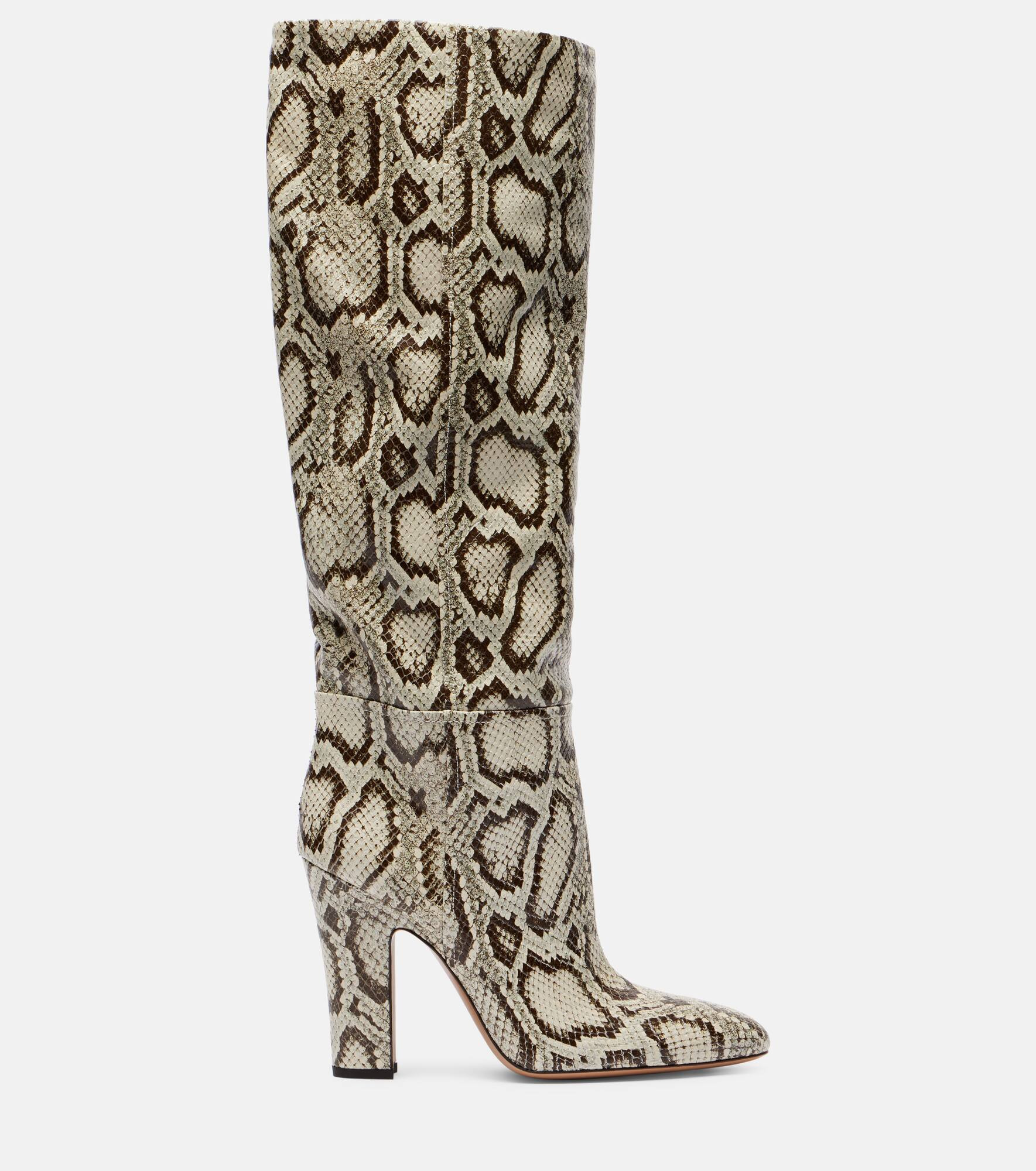 Lavinia 100 leather knee-high boots - 4