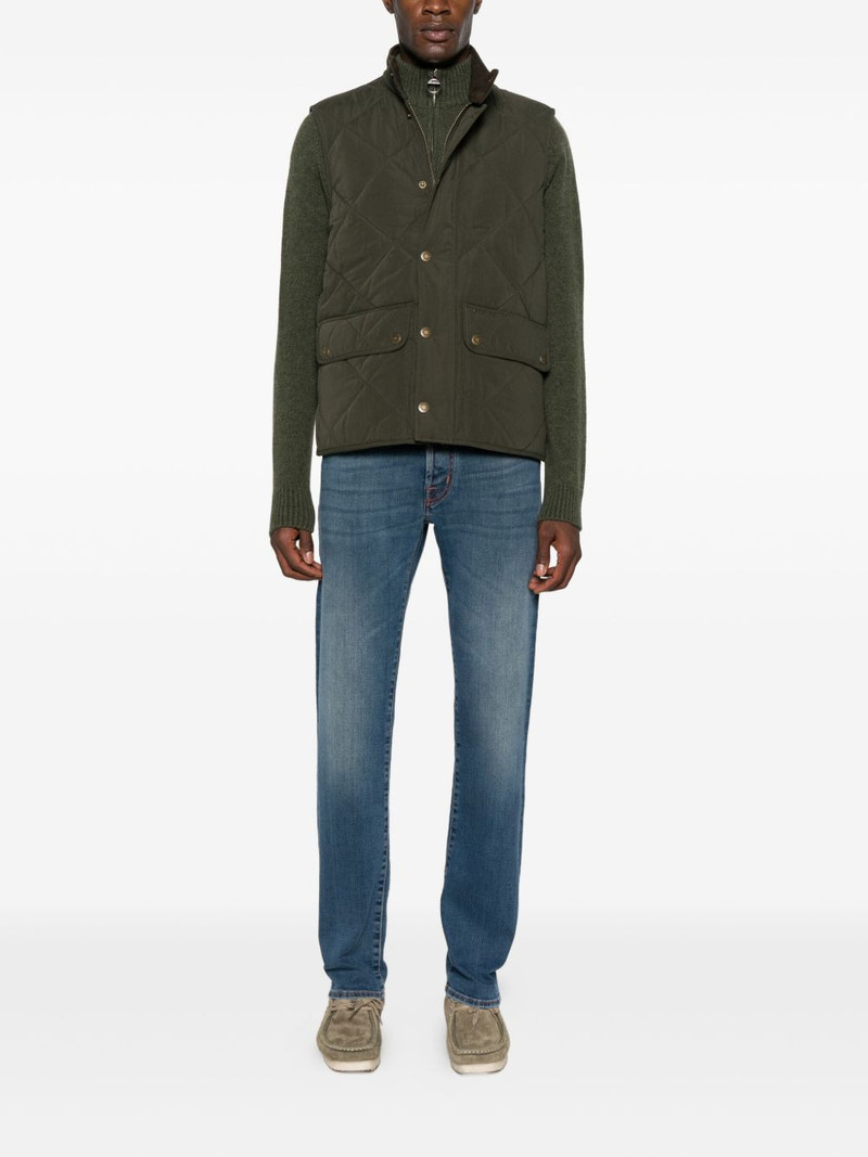 Barbour half-zip wool sweater outlook