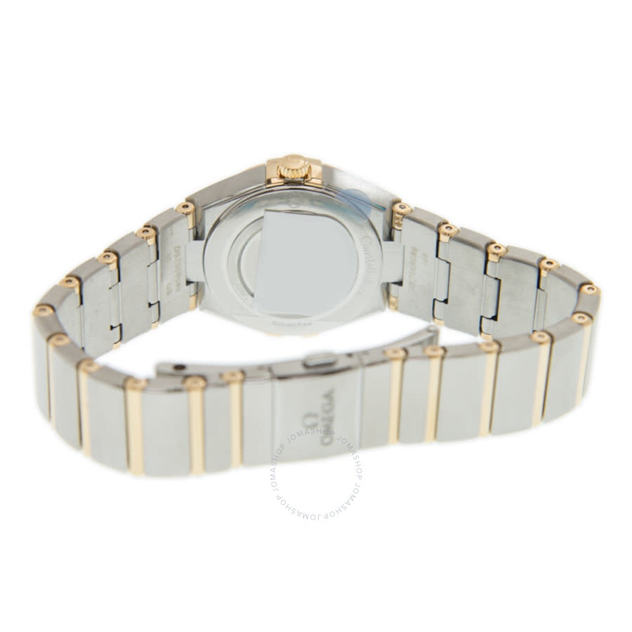 Omega Constellation Manhattan Quartz Diamond White Mother of Pearl Dial Ladies Watch 131.20.28.60.55 - 5