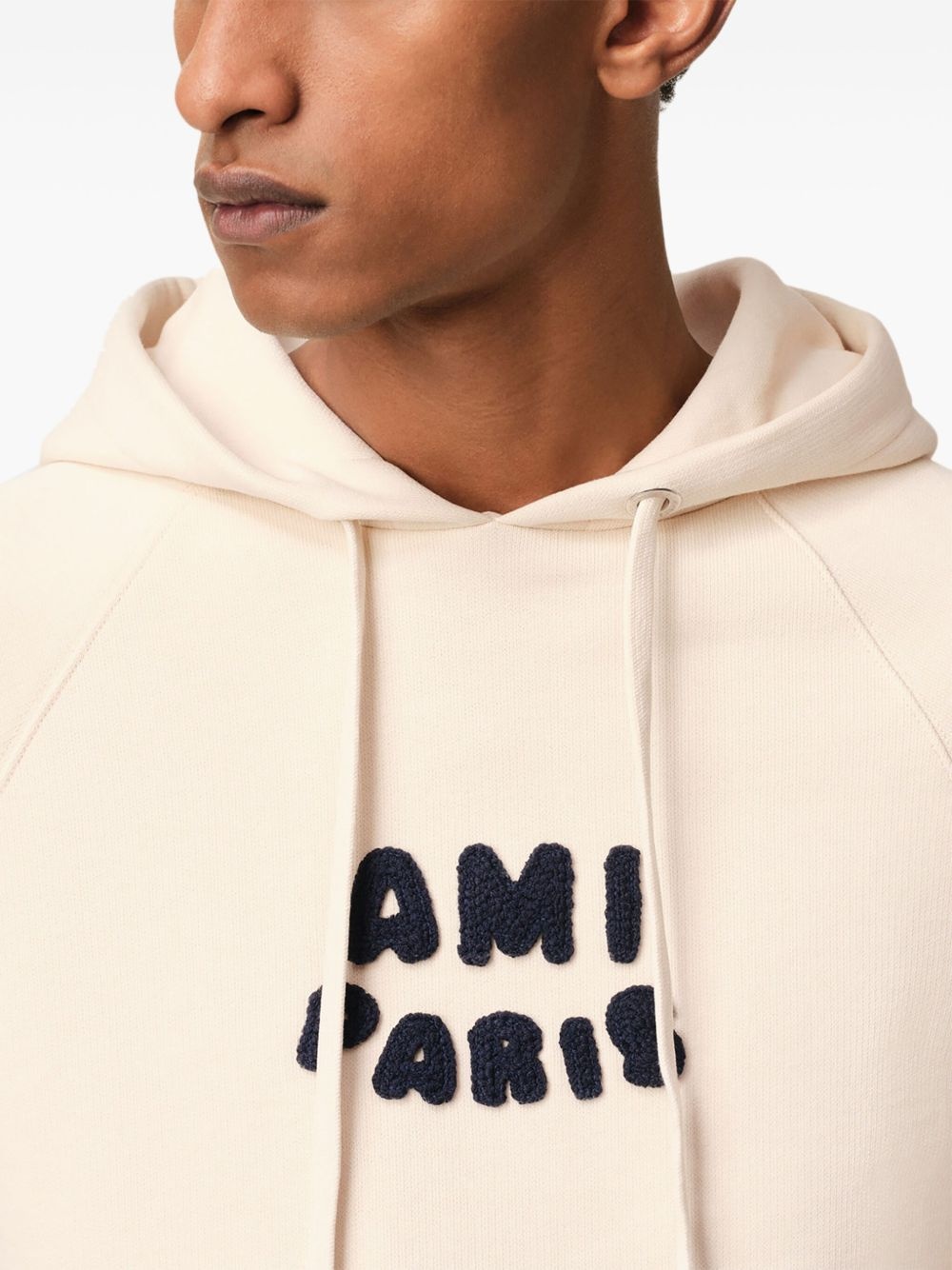 logo-appliqué hoodie - 6