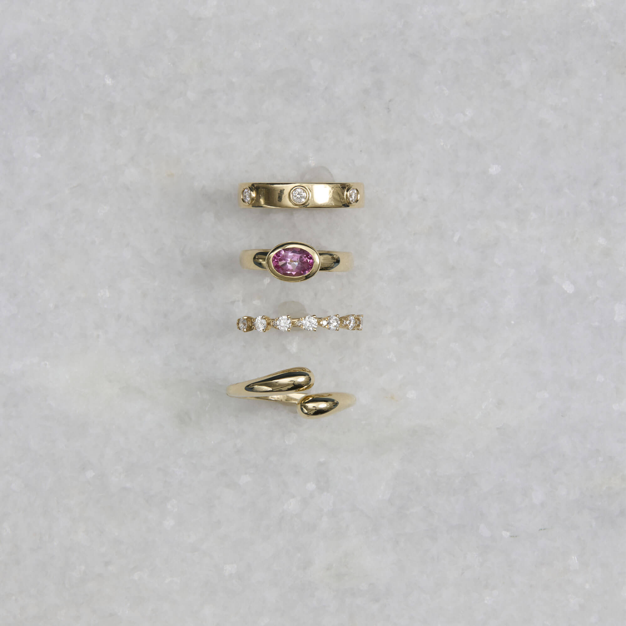 Magenta Gallant Ring - 6