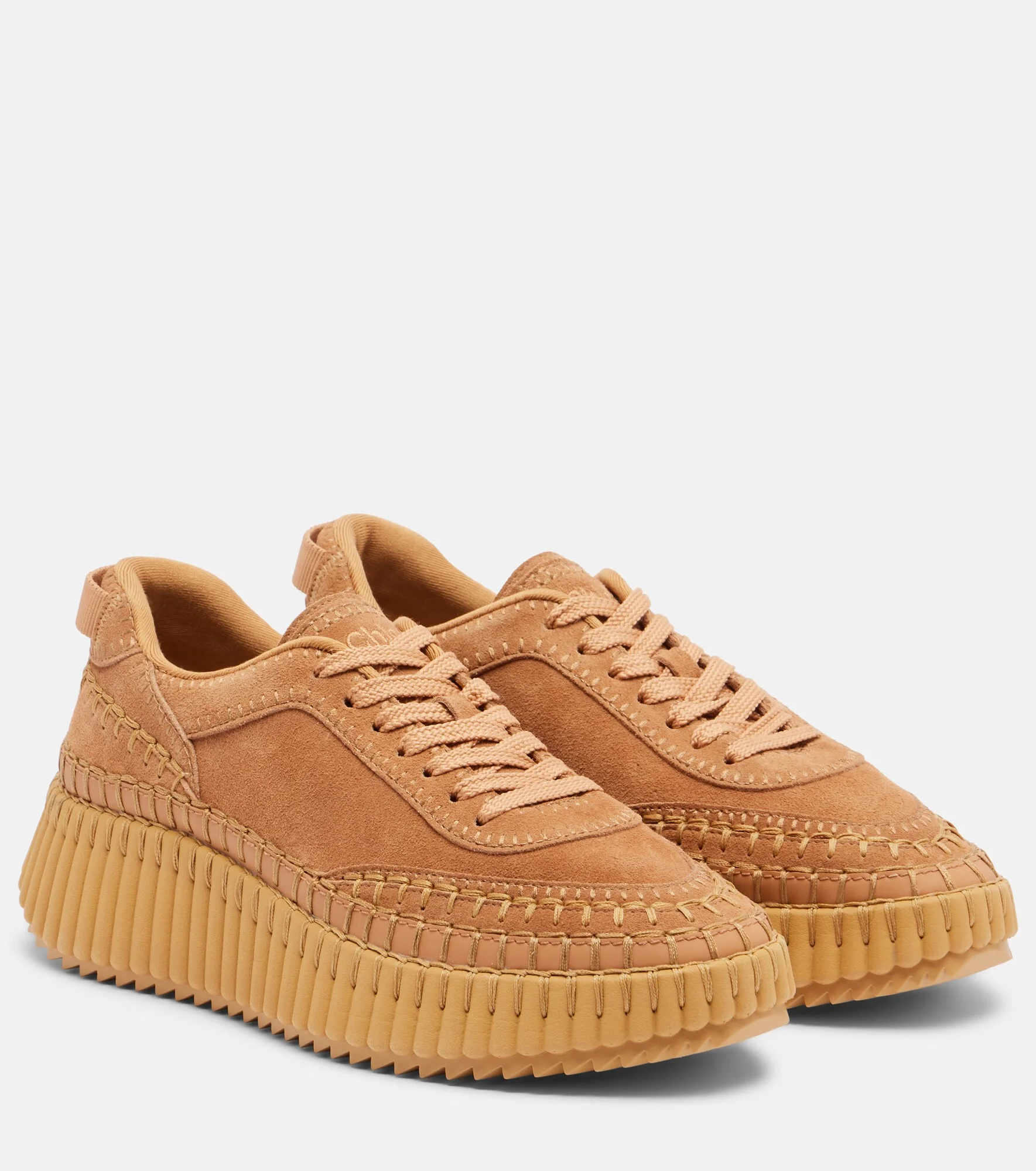 Nama suede platform sneakers - 1