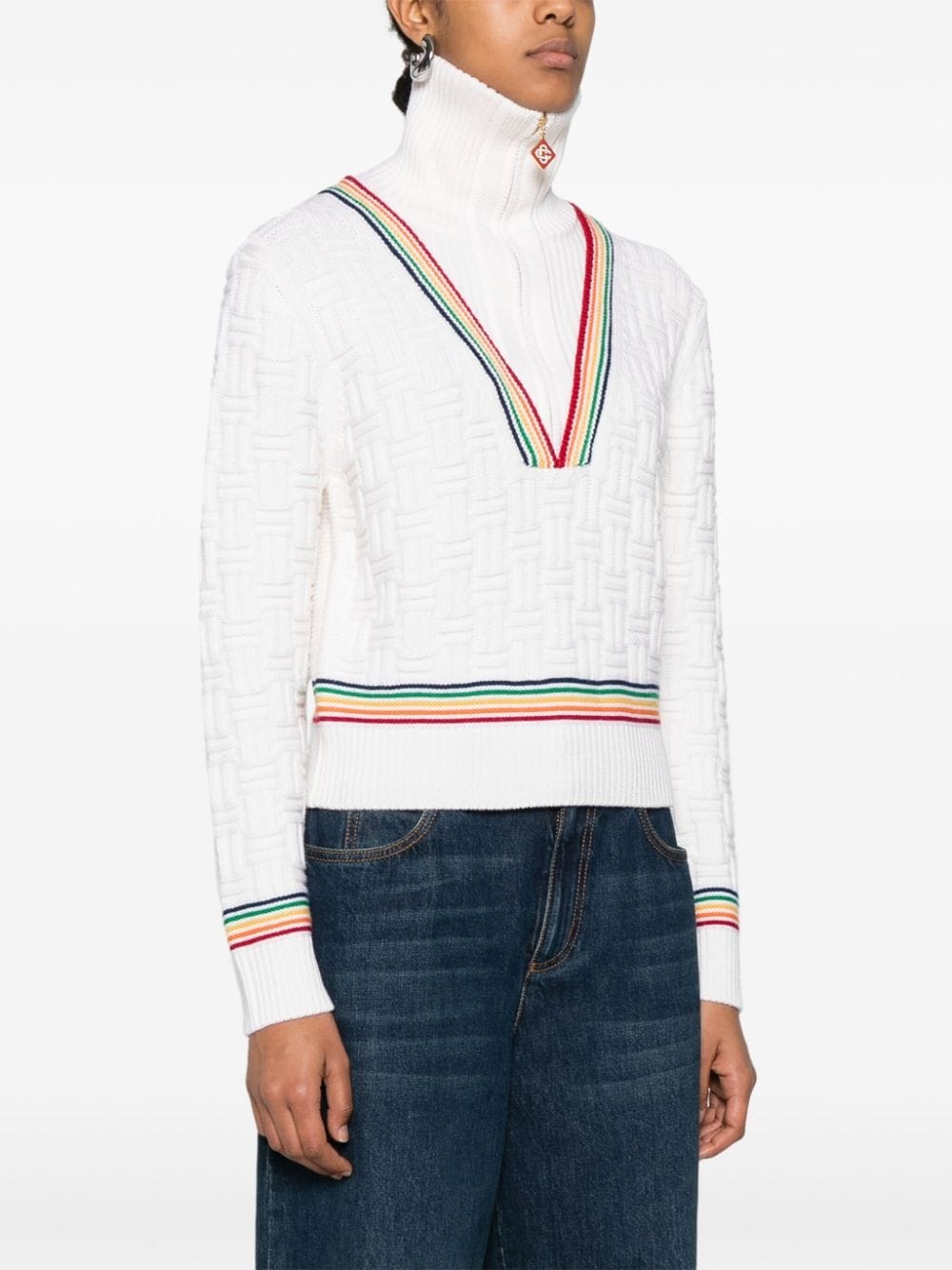 Column Stitch sweater - 3