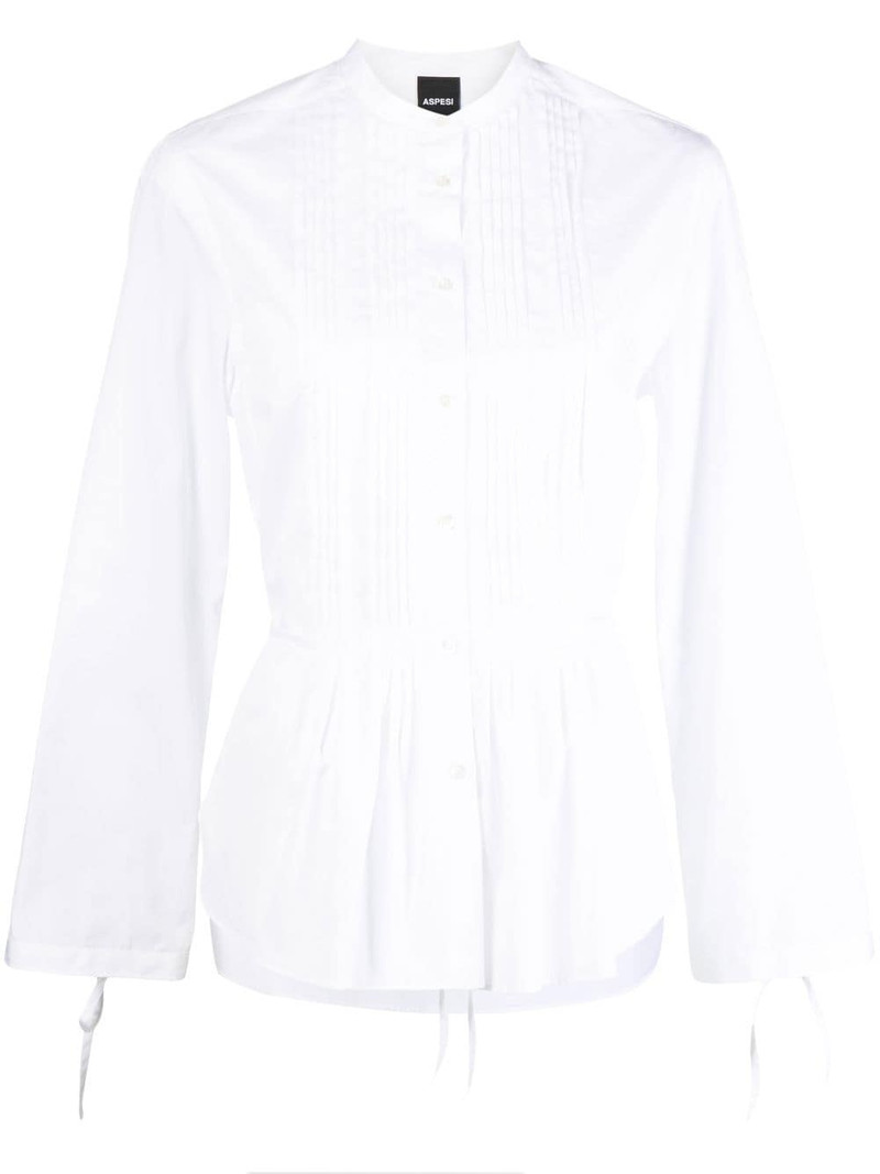 peplum button-up shirt 1