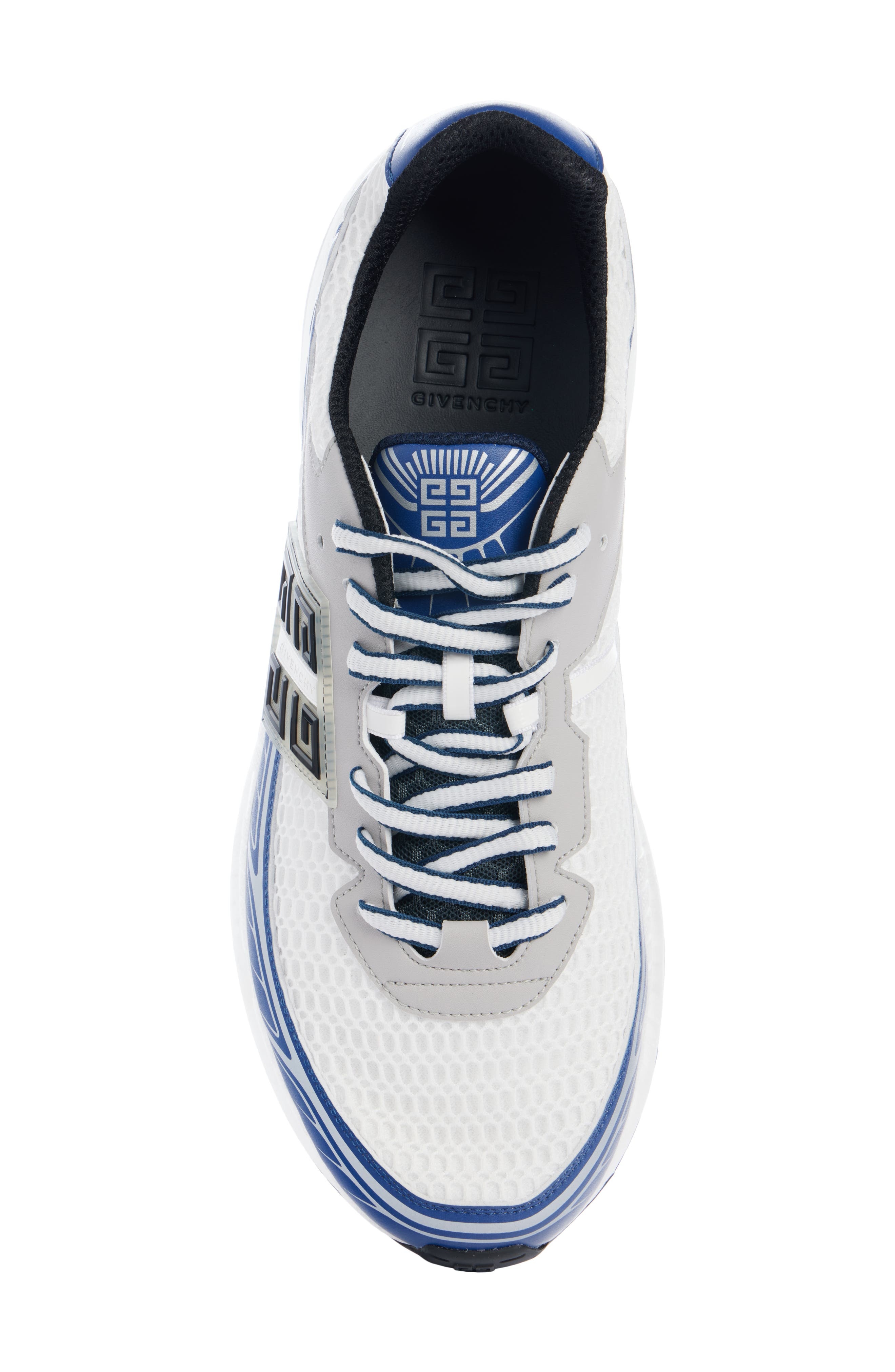 Givenchy NFNTY-52 Low Top Running Sneaker in Navy/White at Nordstrom - 4