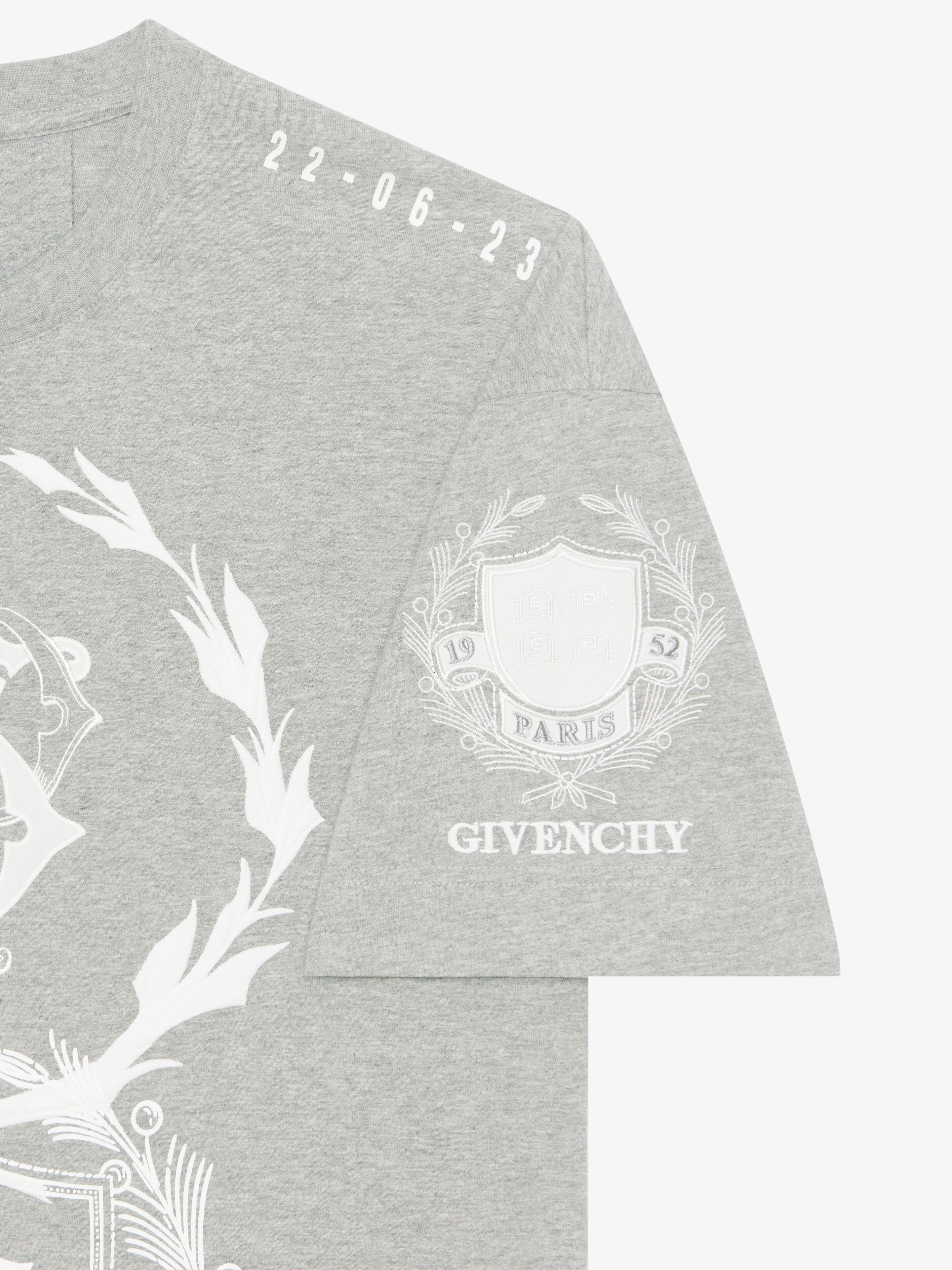 GIVENCHY CREST T-SHIRT IN COTTON - 5