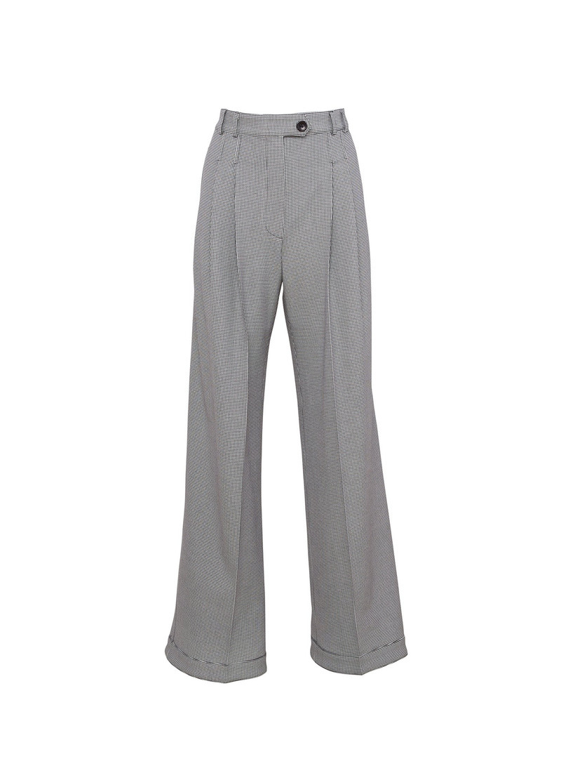 Relaxed Houndstooth Pant 1