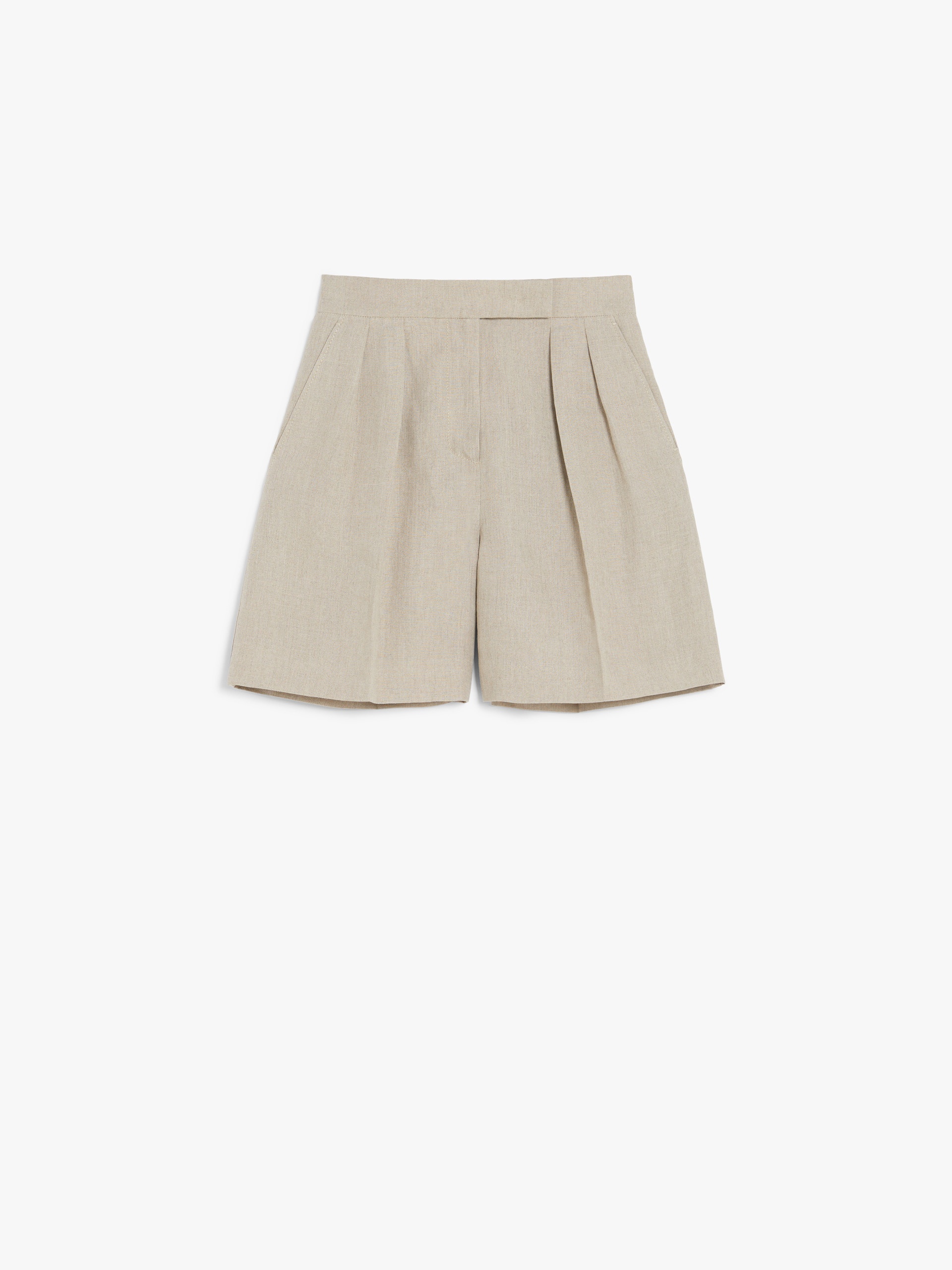 DINDY Pure linen shorts - 1