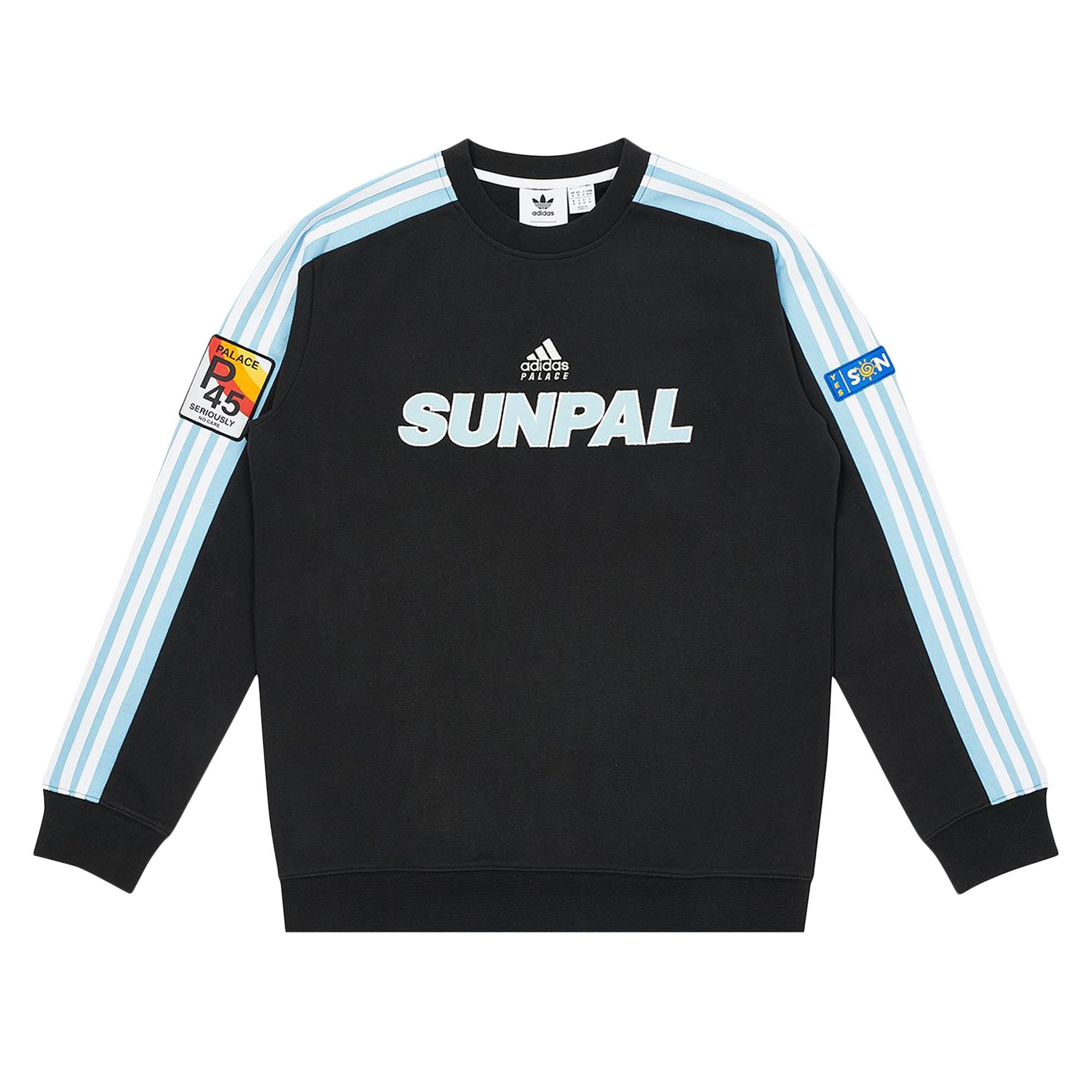 Palace x adidas Sunpal Crewneck 'Black' - 1