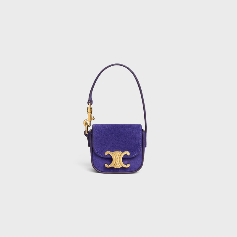 MICRO CLAUDE IN SUEDE CALFSKIN 1