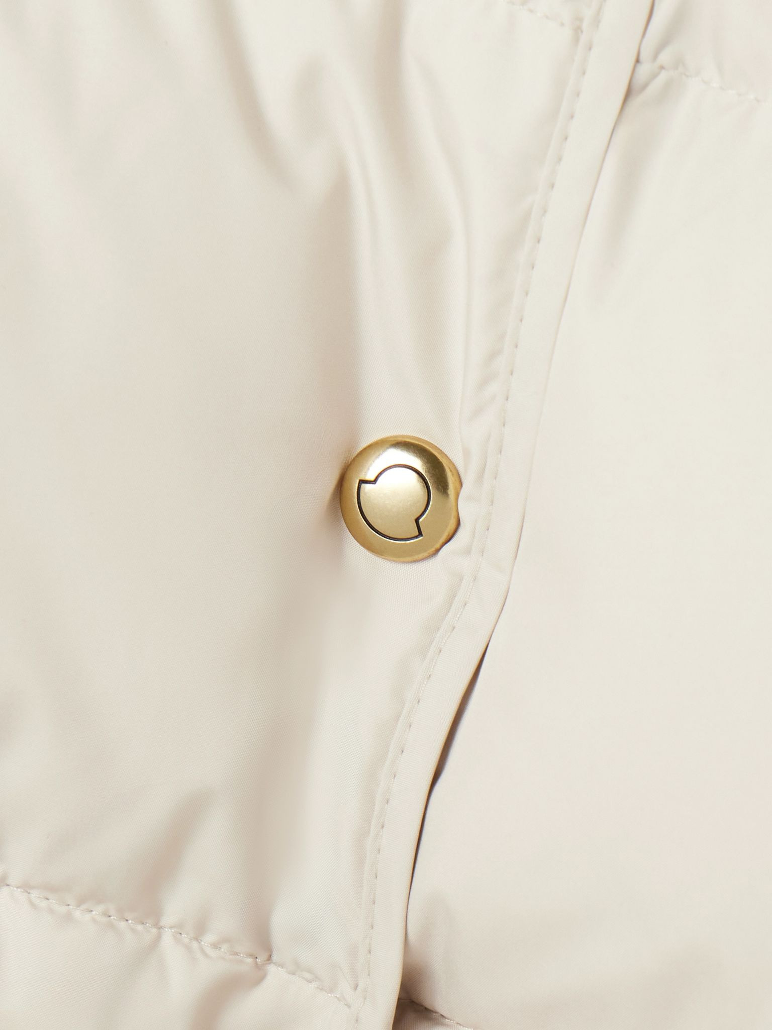 Caramagne quilted shell down jacket Off-white - 5