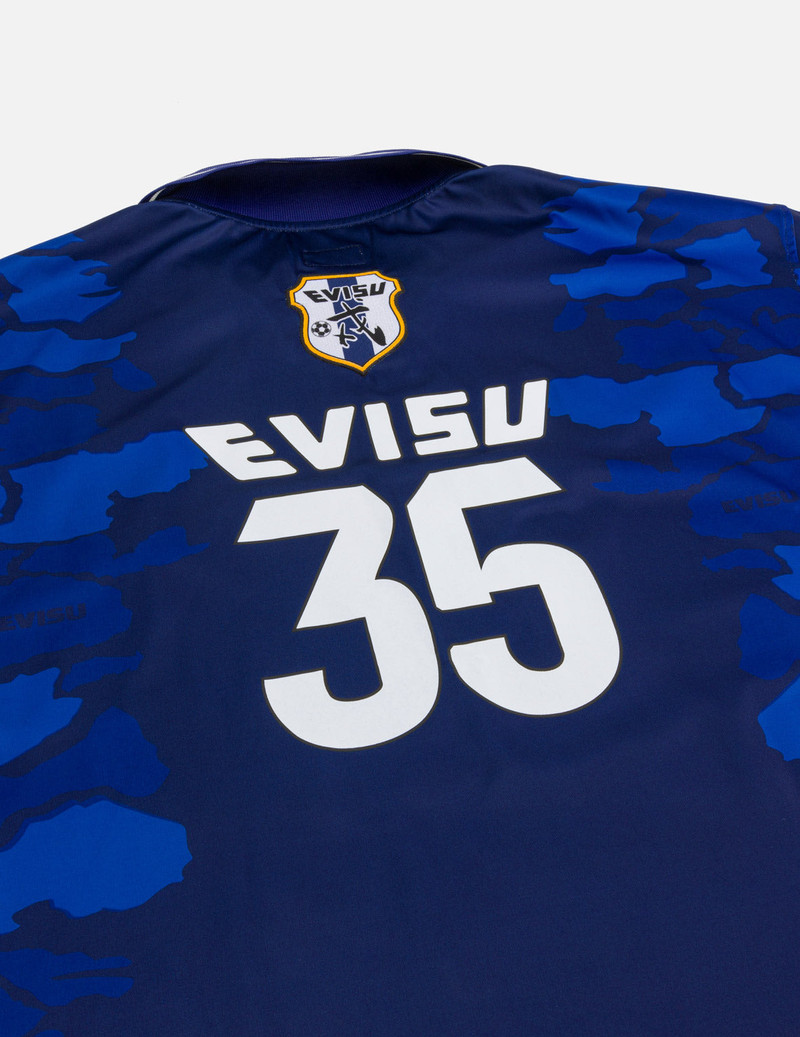 Ishigaki Camo Print Football Jersey 11