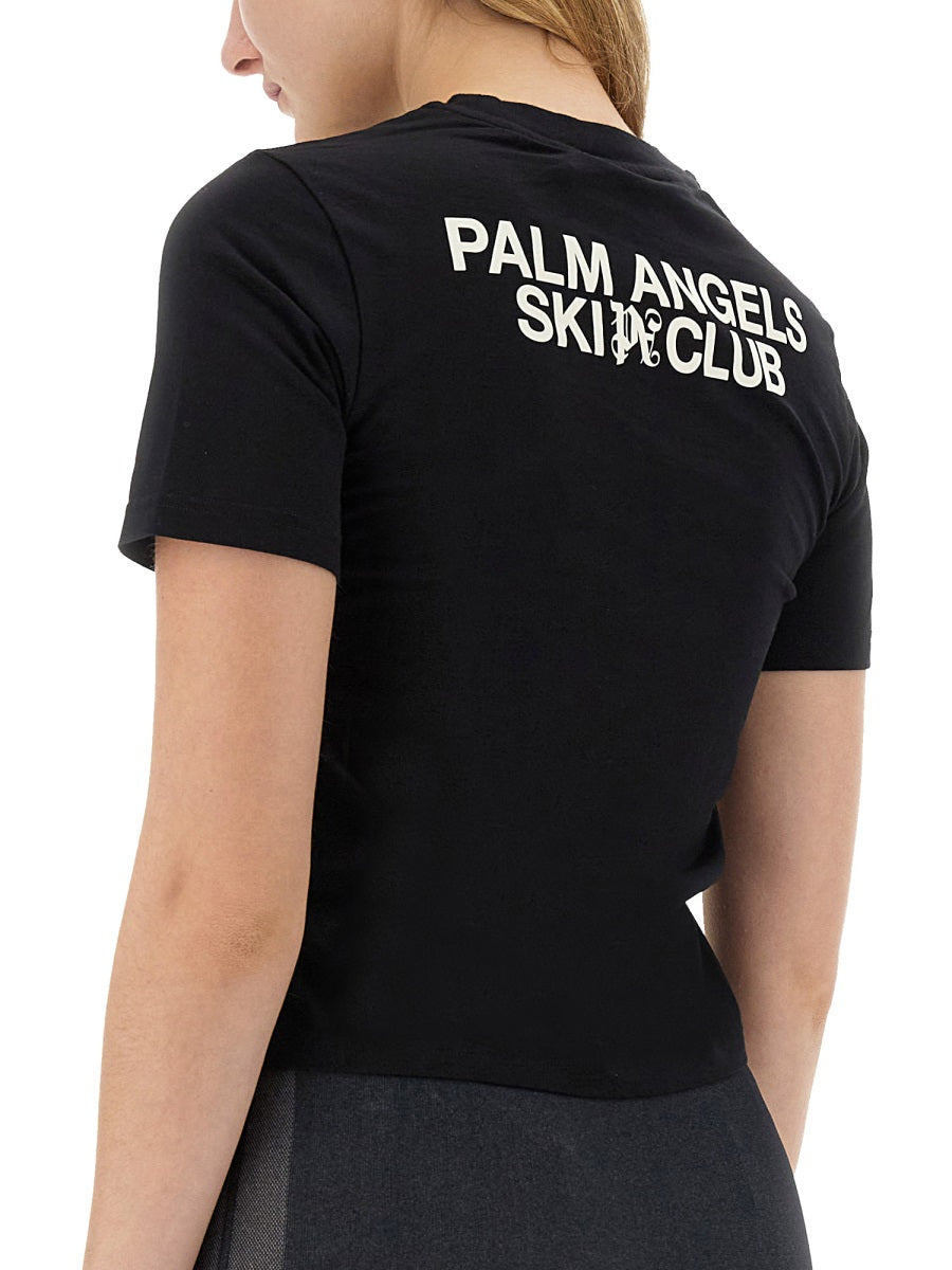 Palm Angels Women Palm Ski Club T-Shirt - 4