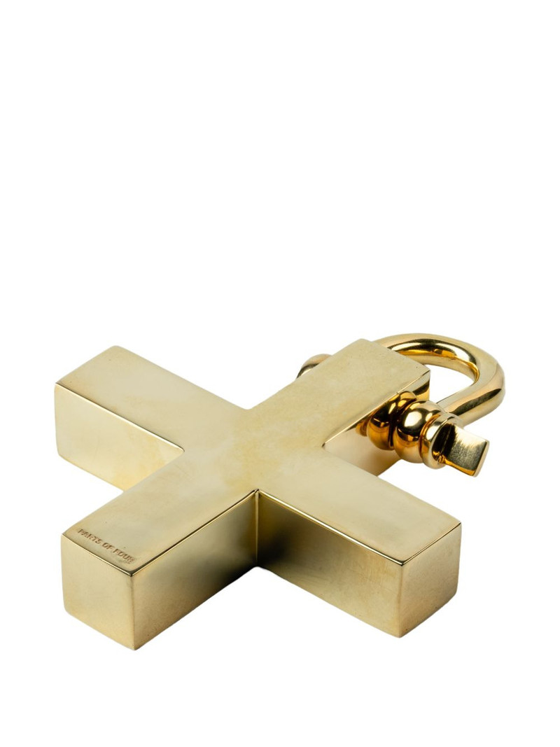 Parts of Four plus cross-shaped charm outlook