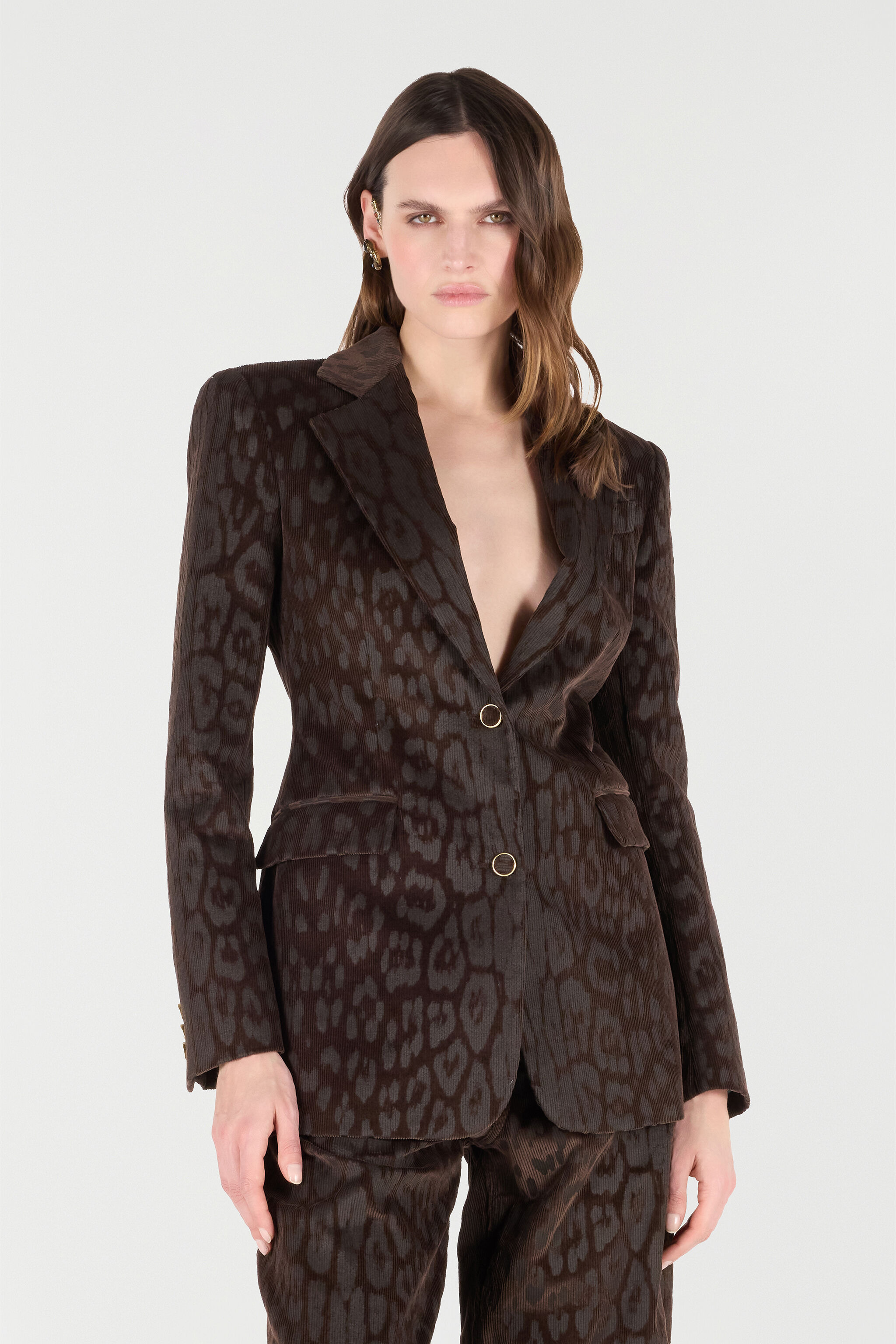 Jaguar Skin Corduroy Jacket - 3