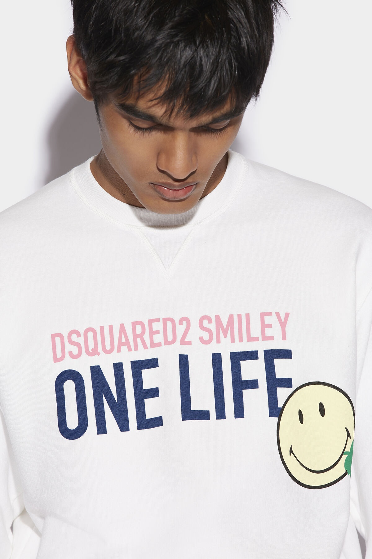 SMILEY ORGANIC COTTON COOL FIT SWEATSHIRT - 3