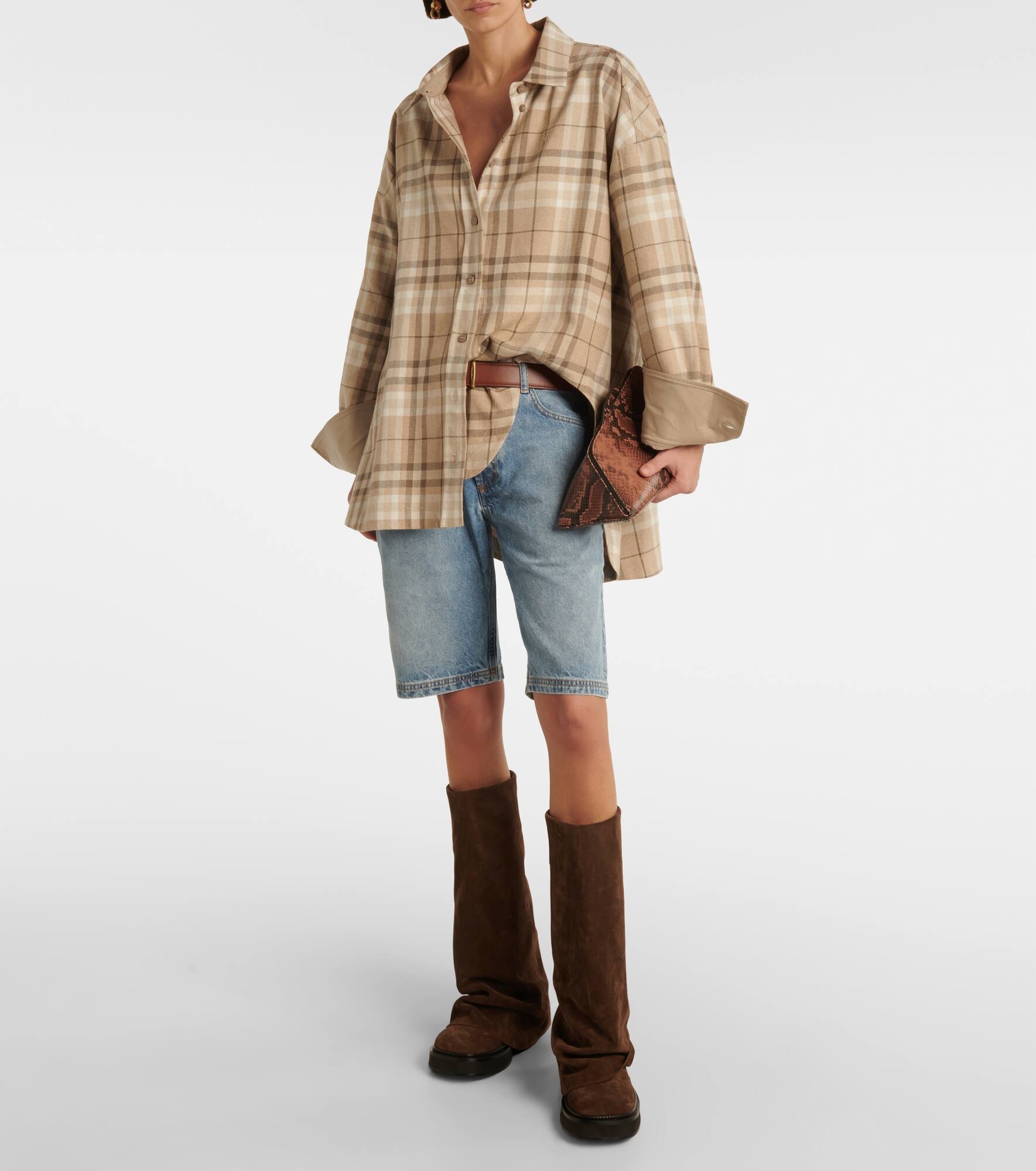 Robin suede knee-high boots - 3