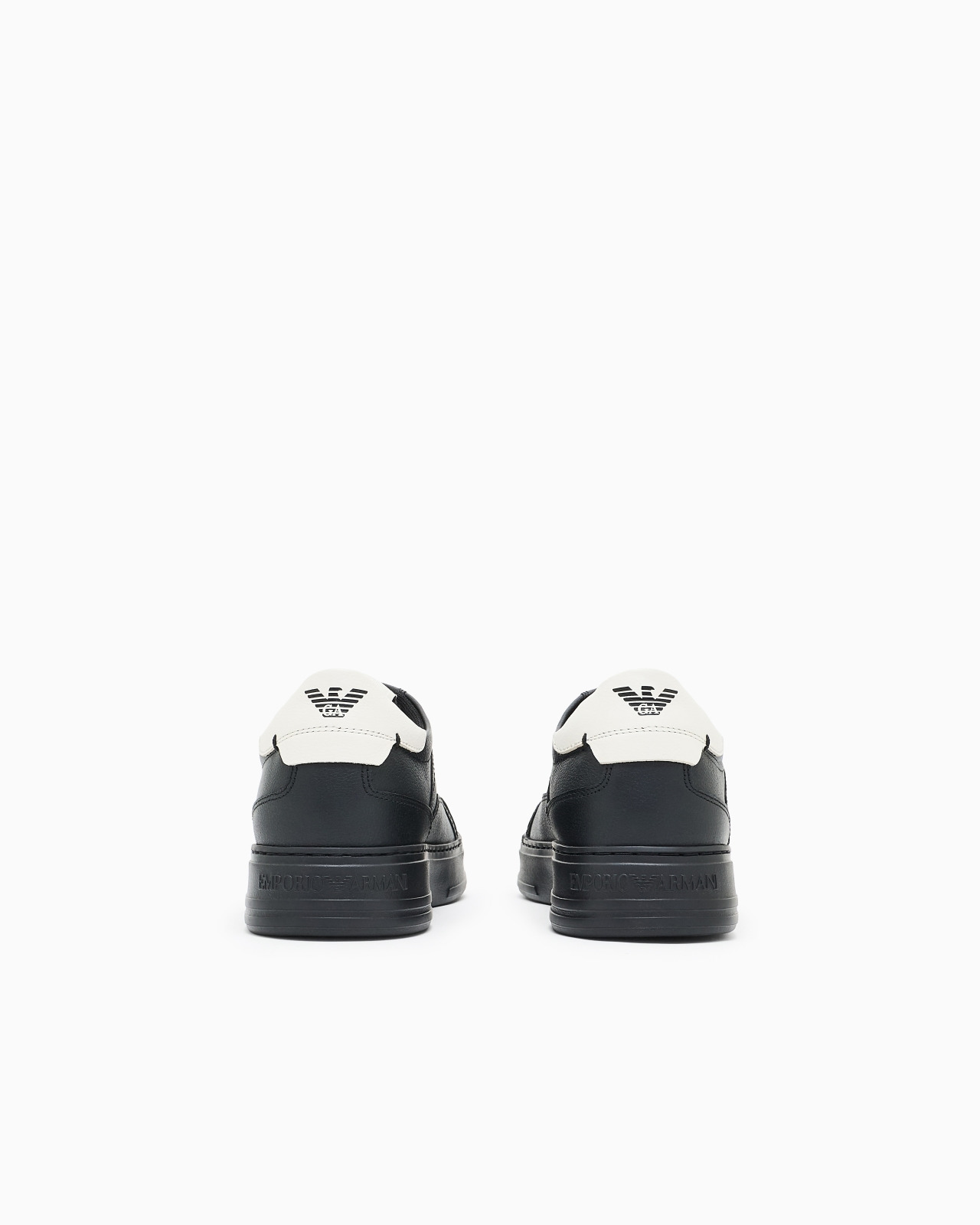 Hammered-leather sneakers - 4