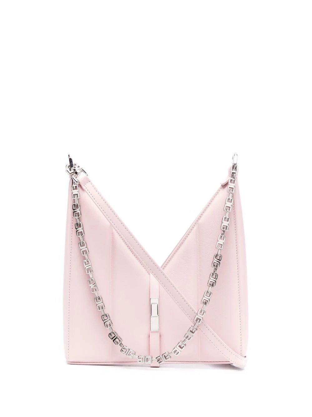 chain-link detail shoulder bag - 1