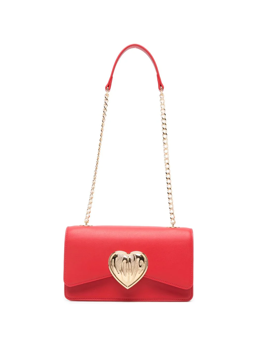 heart chain shoulder bag - 1