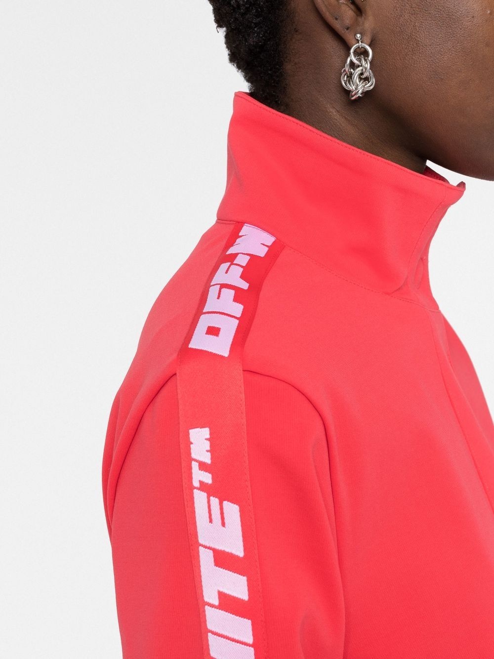 logo strap lightweight jacket - 3