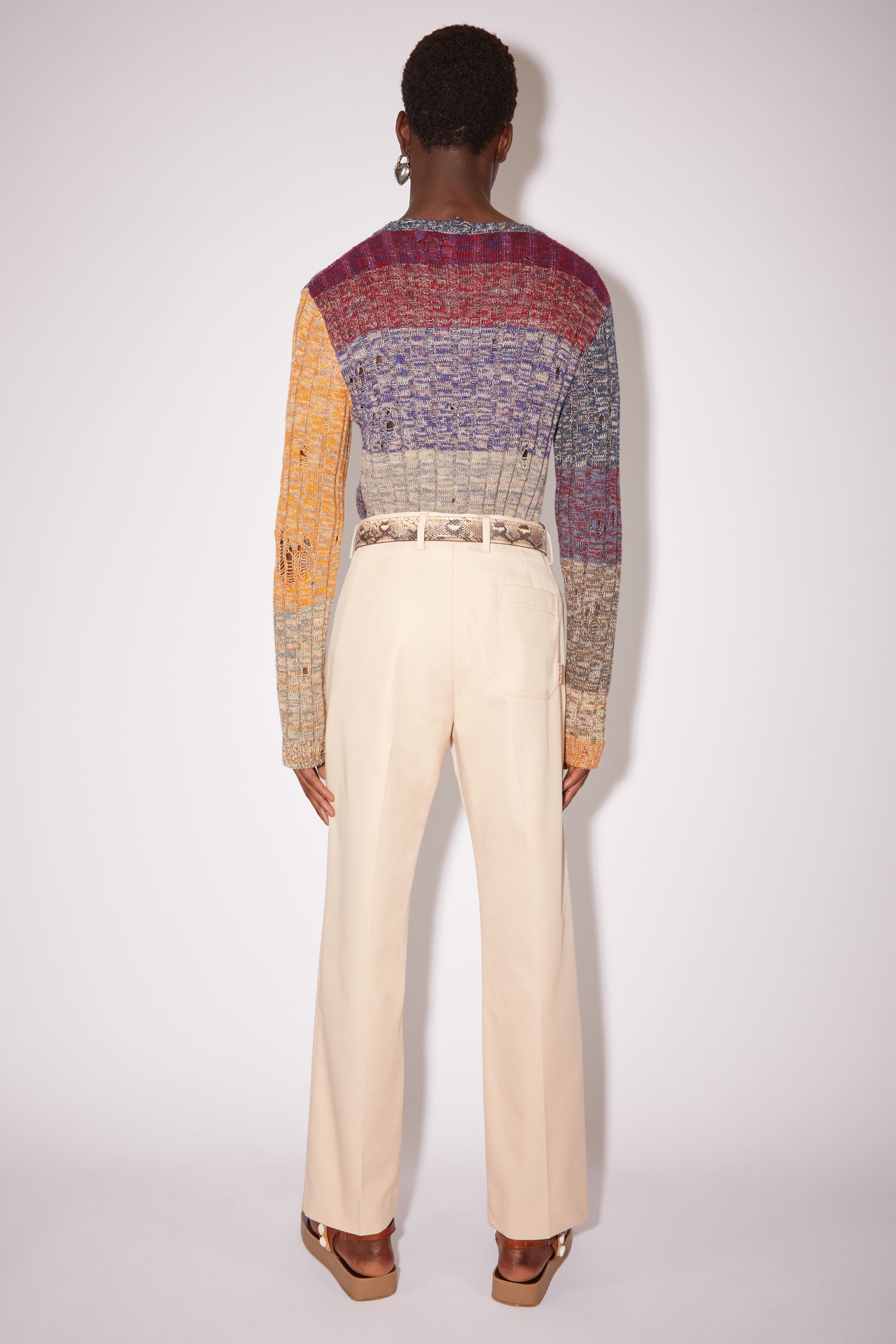 Fitted trousers - Wheat beige - 3