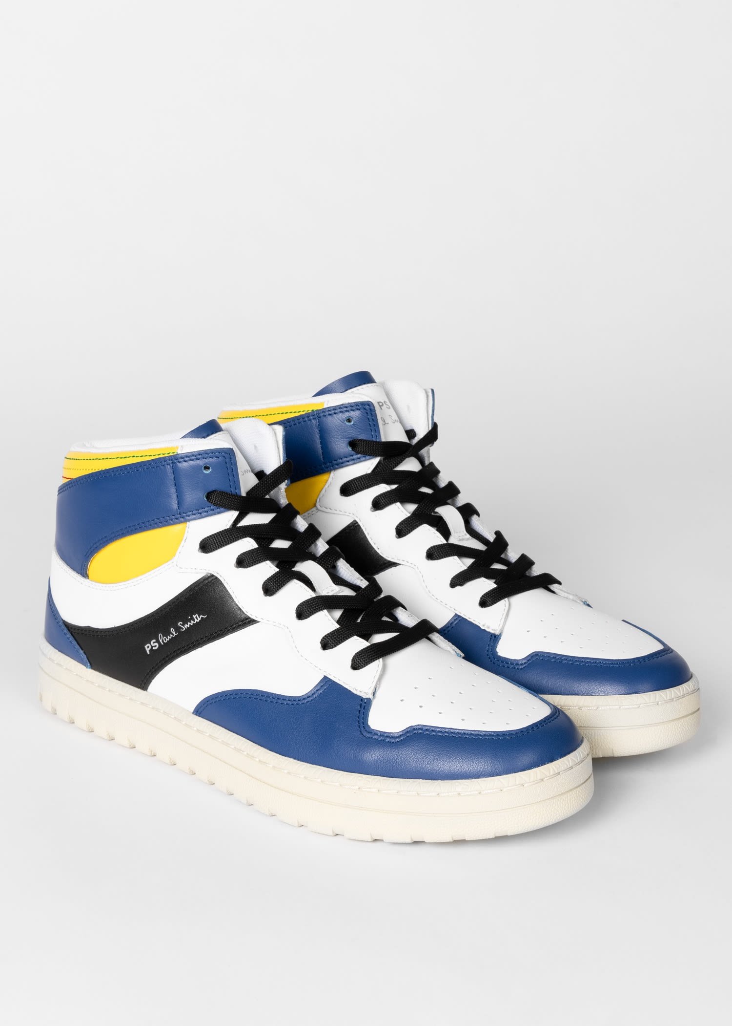 Leather 'Liston' High-Top Trainers - 3