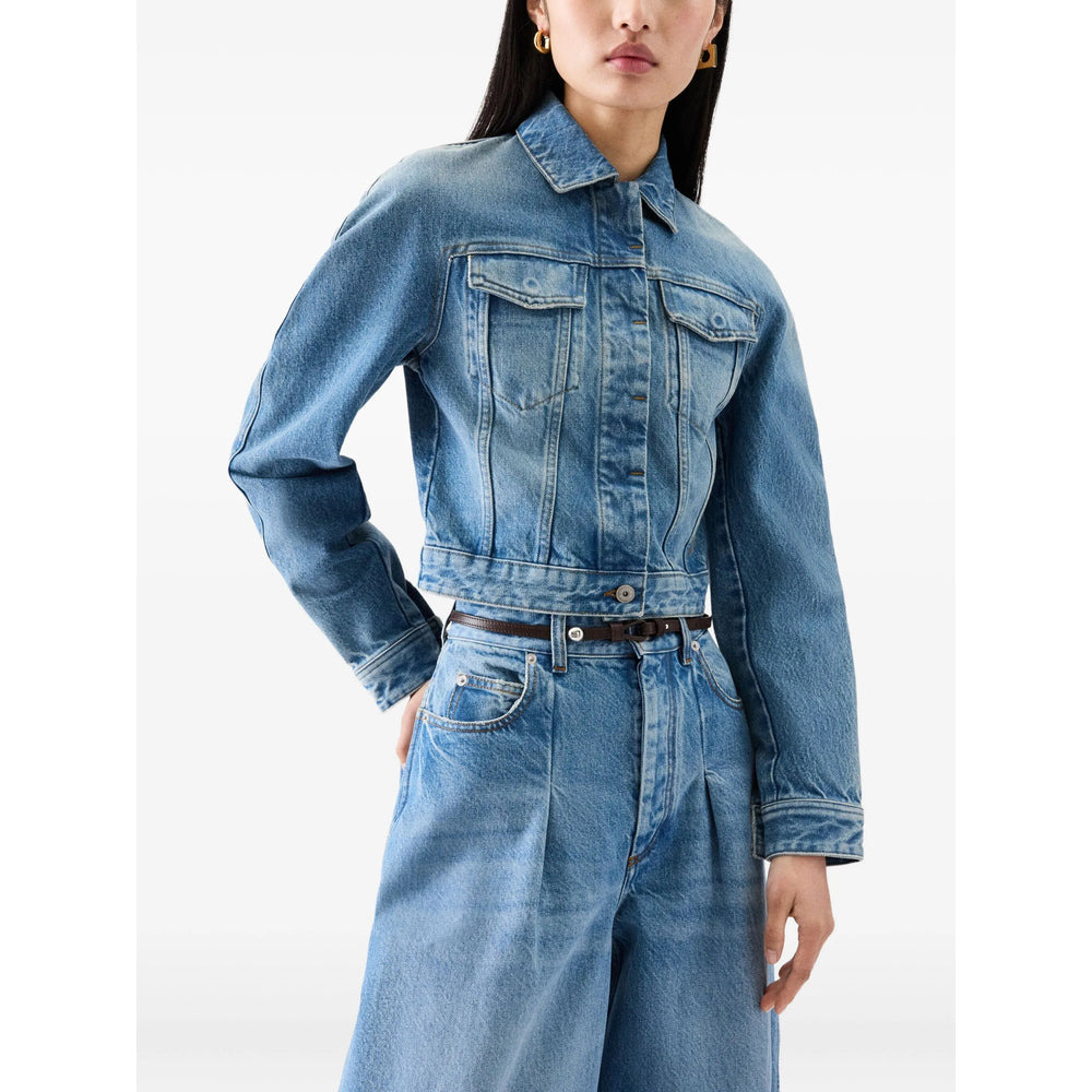 Jacquemus Blue Jackets - Denim Jackets Women - 2