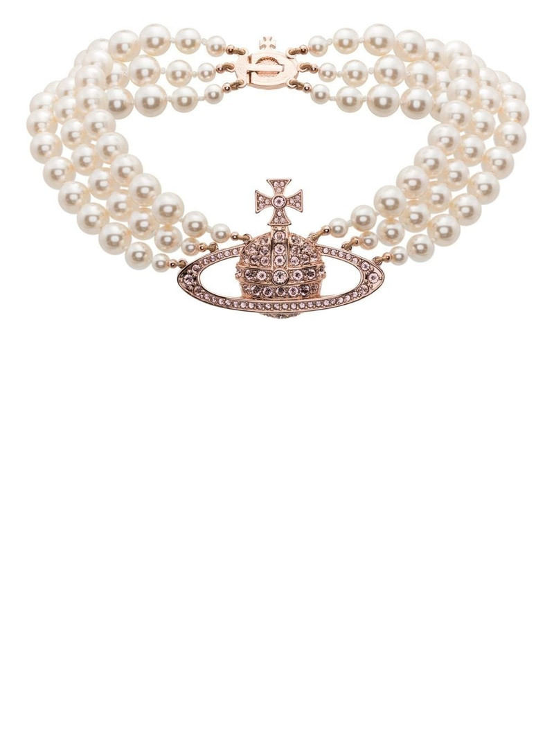 Messaline Orb three-row chocker 1