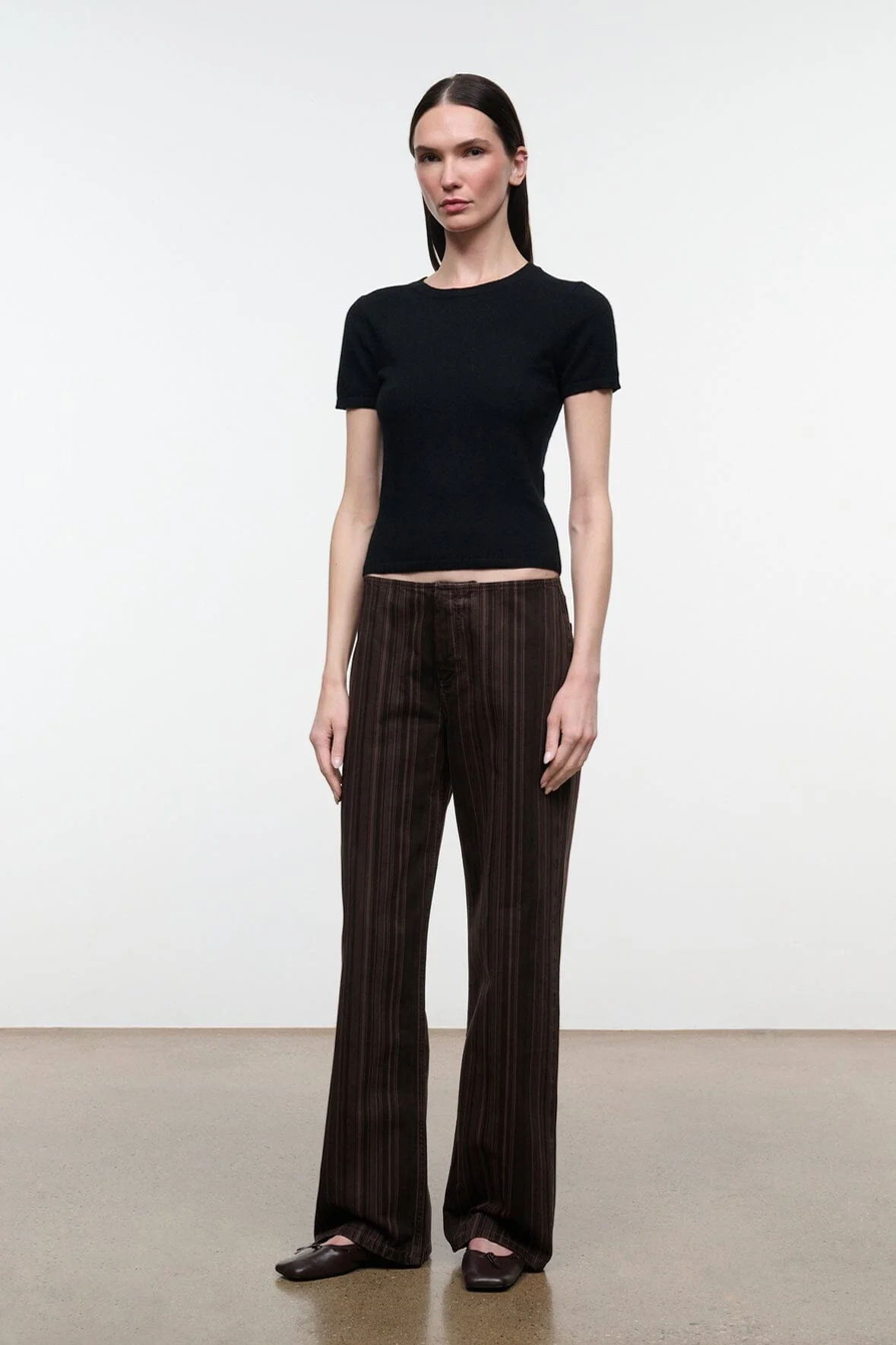 STAUD KAI JEAN ESPRESSO STRIPE - 1